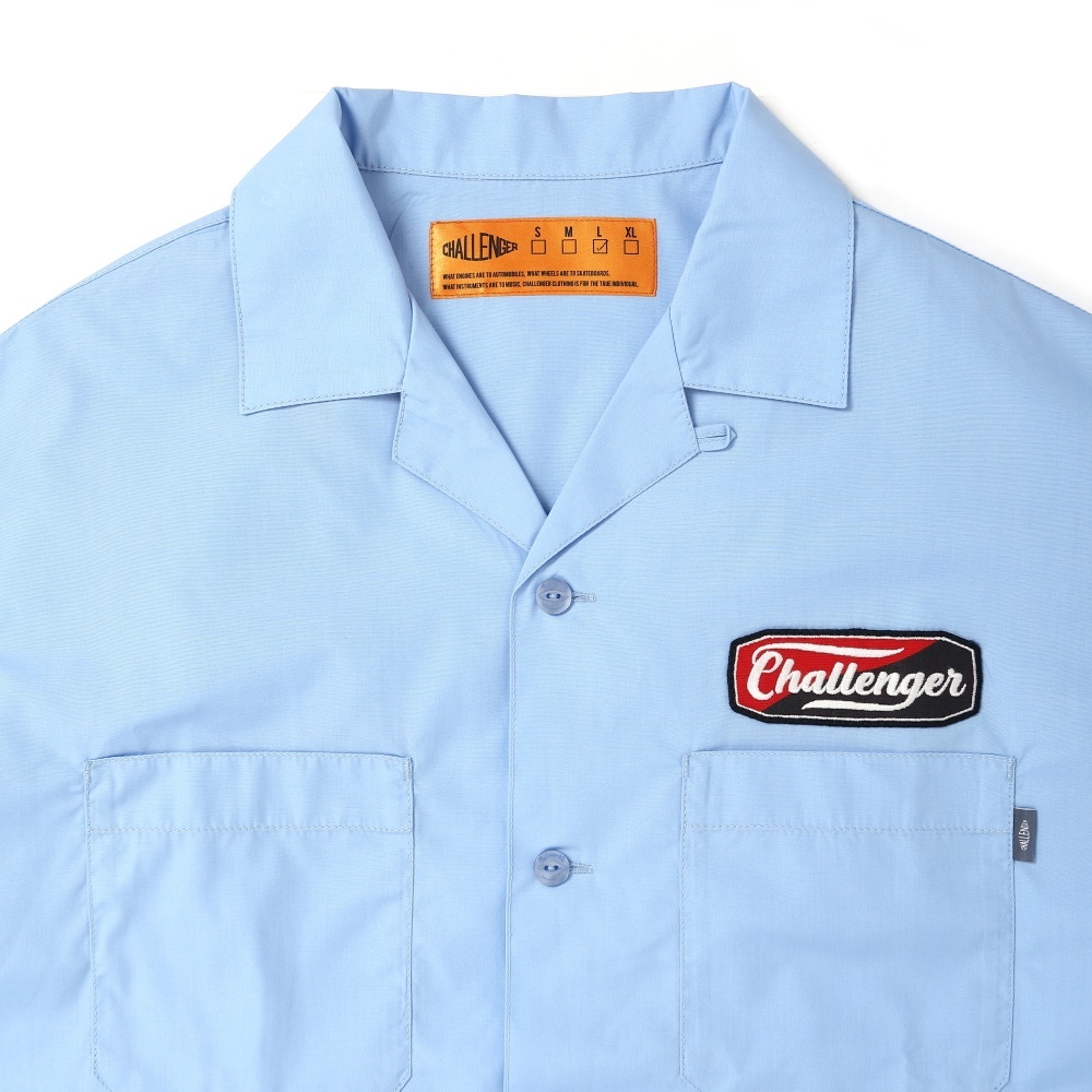 CHALLENGER S/S PATCHED WORK SHIRT CLG-SH 025-003 公式通販