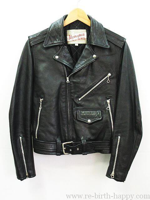 MYWAYMAN マイウェイマン 666 シドヴィシャスモデル レザー ダブル