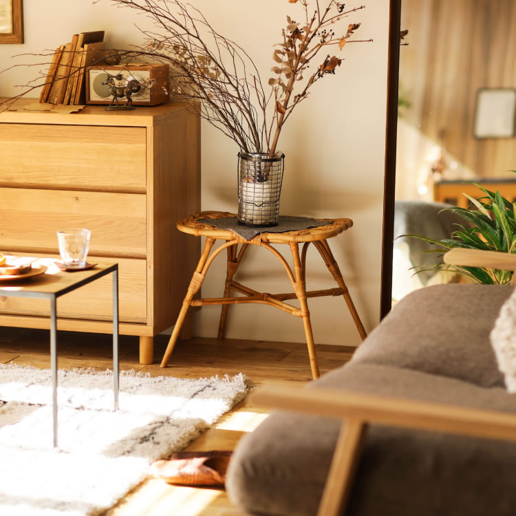 スツール JUGLAS RECT ｜家具・インテリア通販 Re:CENO(リセノ)