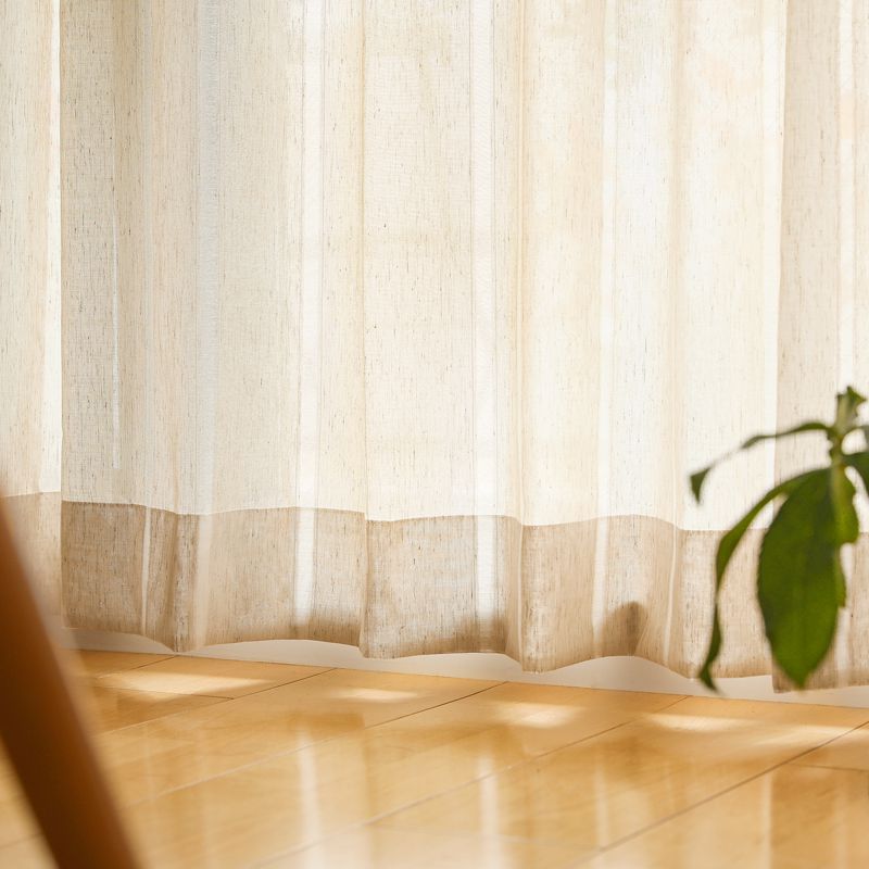 レース-ストライプ柄カーテン Rail ｜家具・インテリア通販 Re:CENO