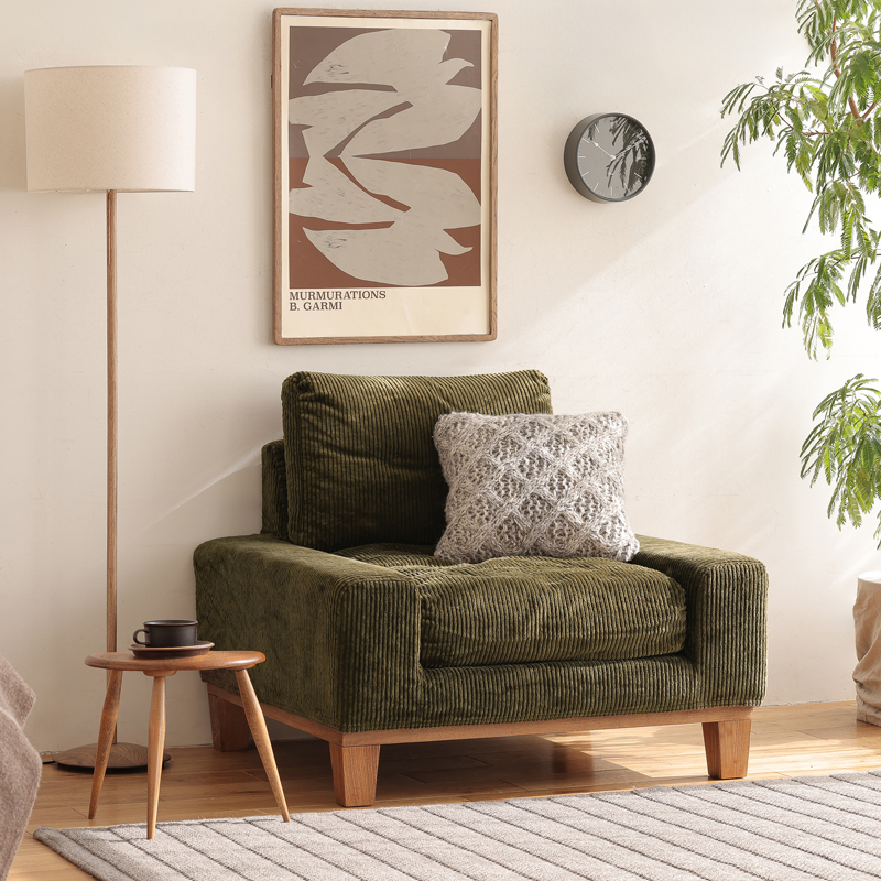 uezou555】ベージュ 1人掛けソファ uezou555】ベージュ 1人掛けソファ