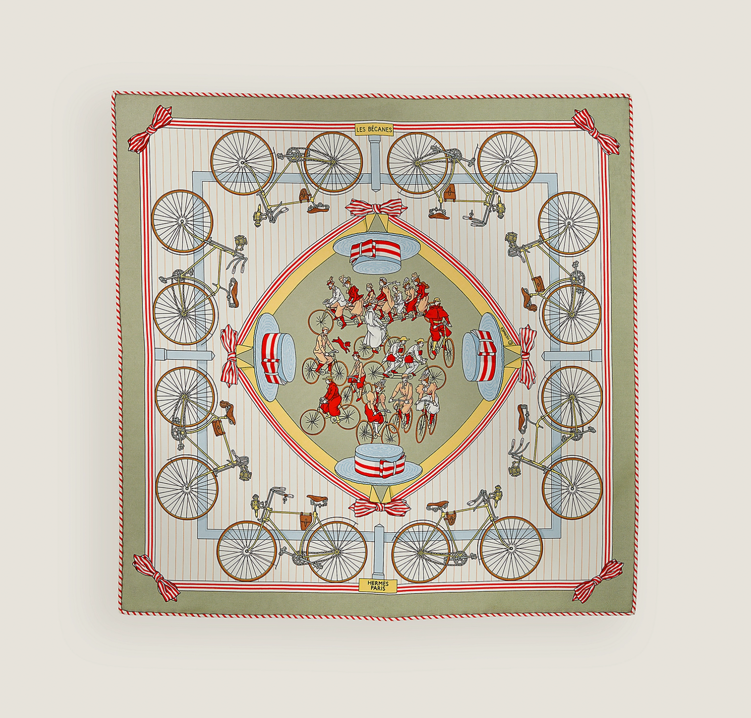 Hermès + Bouquets Sellier scarf 70