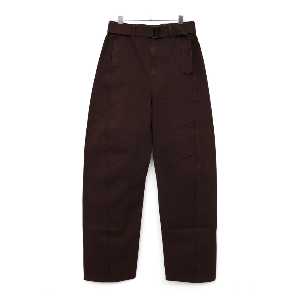 スーツ simpleproject WOOL TWISTED BELTED PANTS LEMAIRE - TWISTED