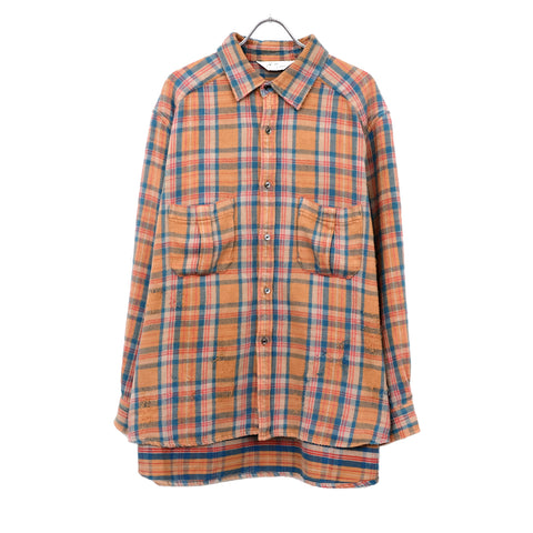 NEL CHECK OVER WORK SHIRT | ref. / Web Store