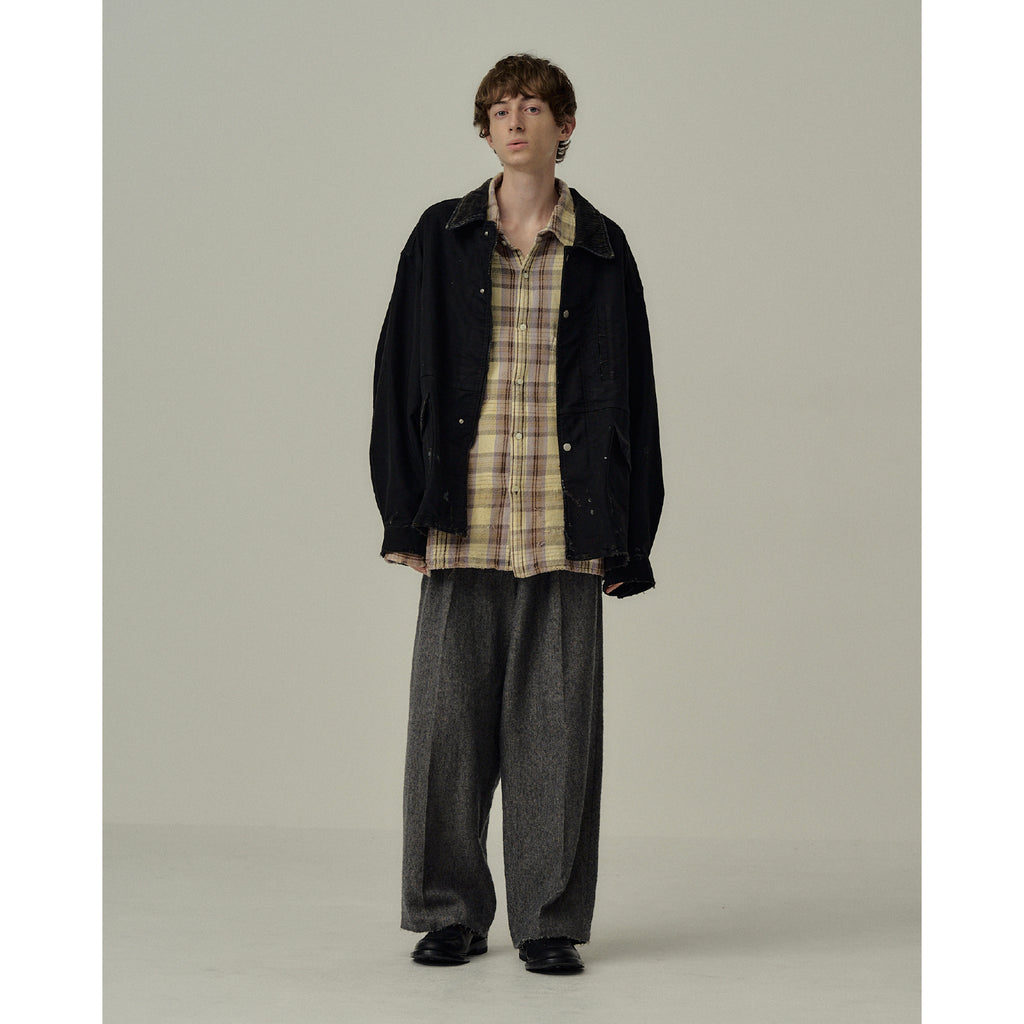 NEL CHECK OVER WORK SHIRT | ref. / Web Store