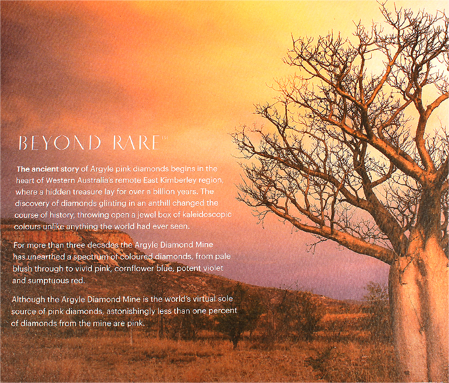 アーガイル産地証明書付）ピンクダイヤモンド 0.18ct/FIPP/I1 ルース