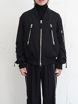 テーラードカラー ボンバージャケット - ヒビキ ナカミナミ メンズ