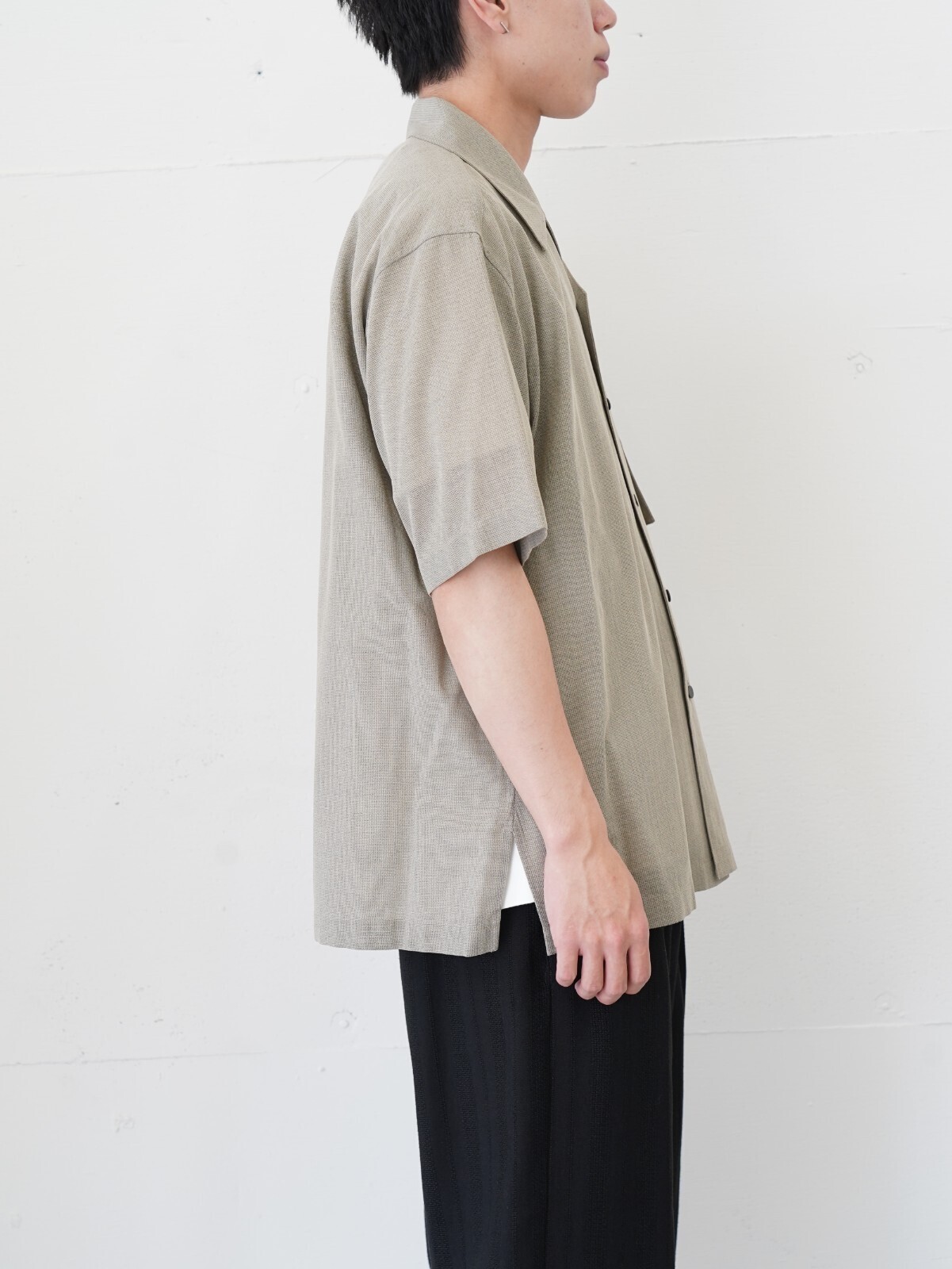 オープンカラーショートスリーブシャツ - イレニサ メンズ｜公式通販