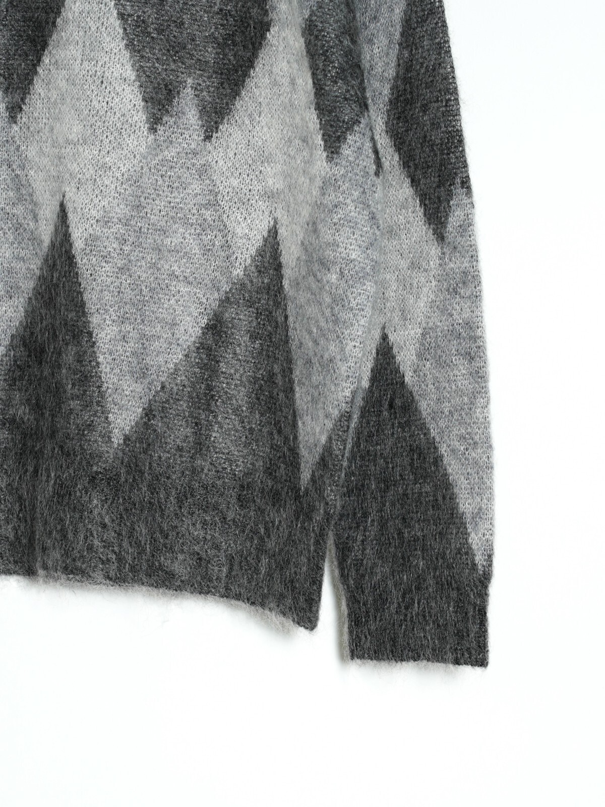 アーガイル モヘア プルオーバーニット - ダイリク レディース