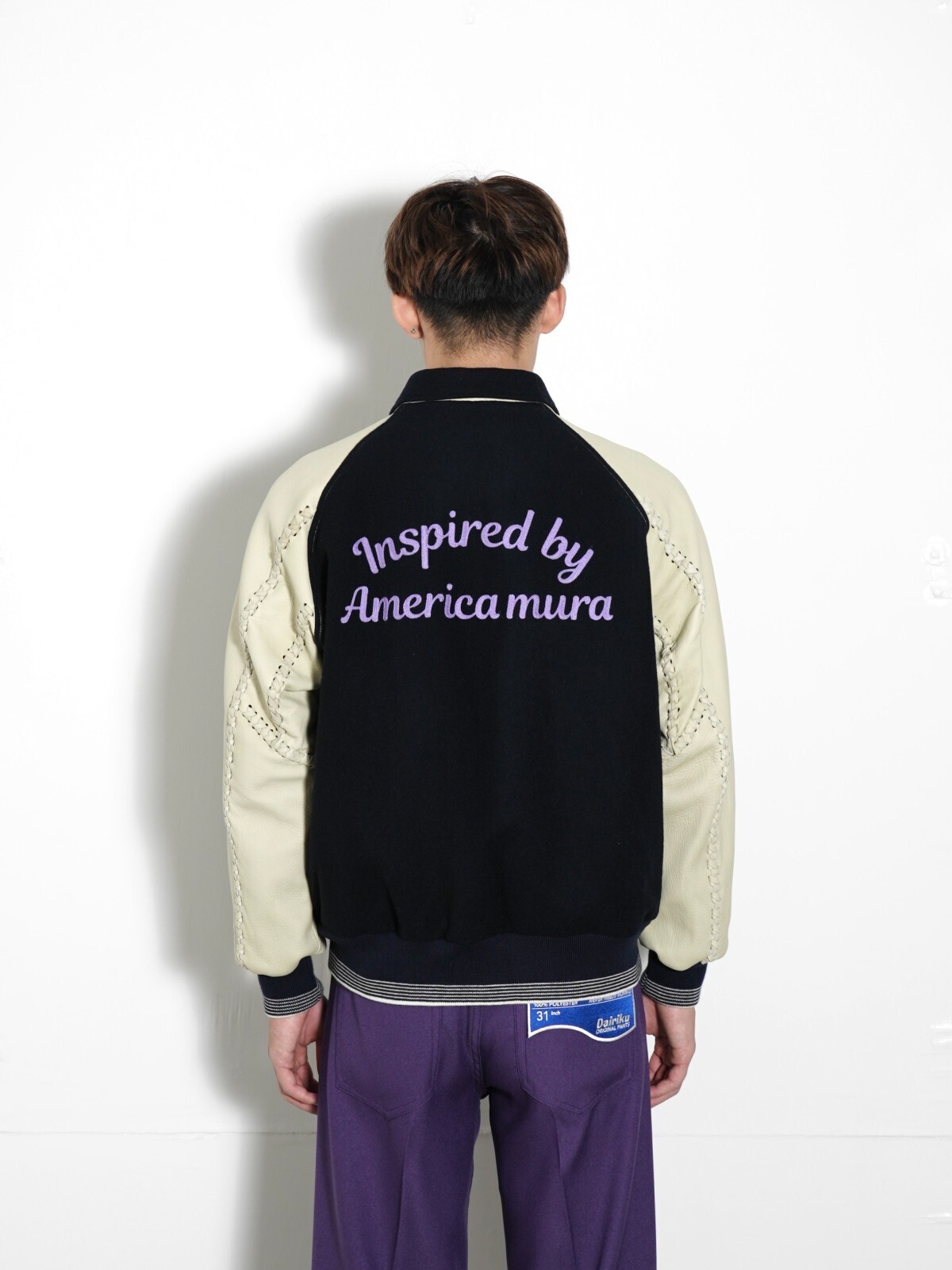 ブラットパック” ラグランスタジアムジャケット - ダイリク メンズ