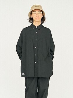 ユーティリティボタンダウンシャツ(長袖) - フレッシュサービス メンズ