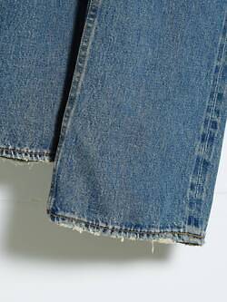 レザーパッチワーク スリムデニムパンツ - ダイリク メンズ｜公式通販