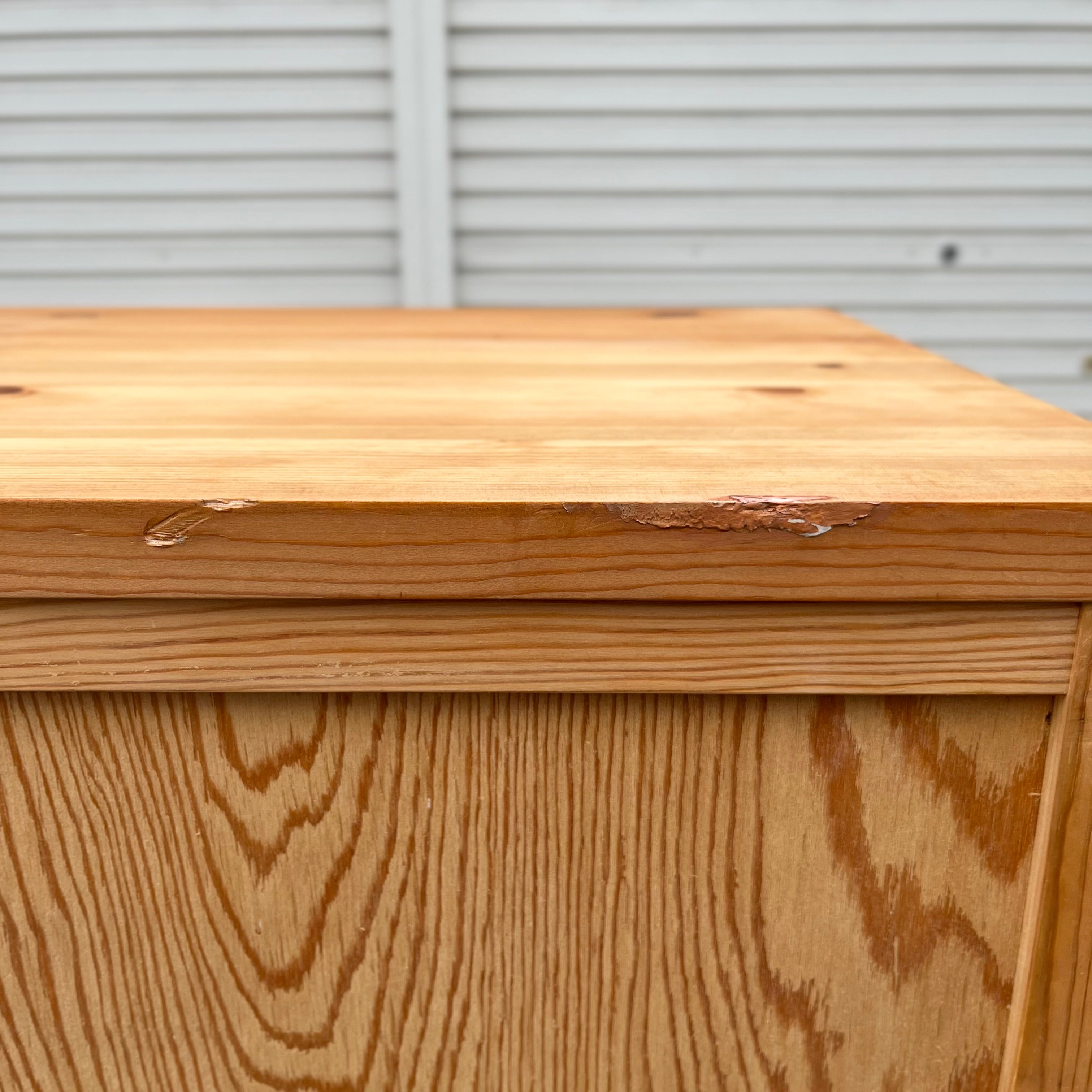 ザ・ペニーワイズ / THE PENNY WISE パイン材4段チェスト 中古 収納棚