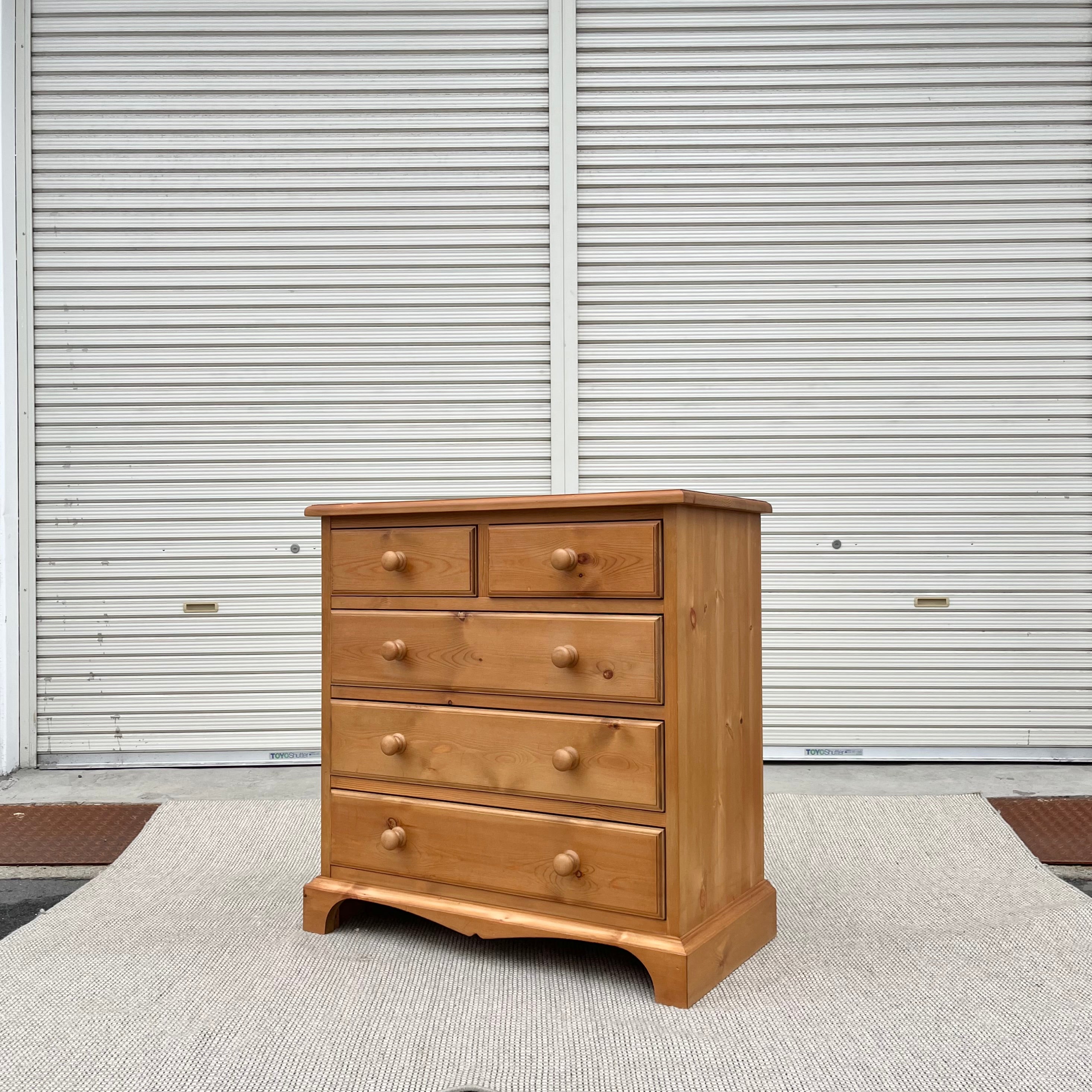 ザ・ペニーワイズ / THE PENNY WISE パイン材4段チェスト 中古 収納棚