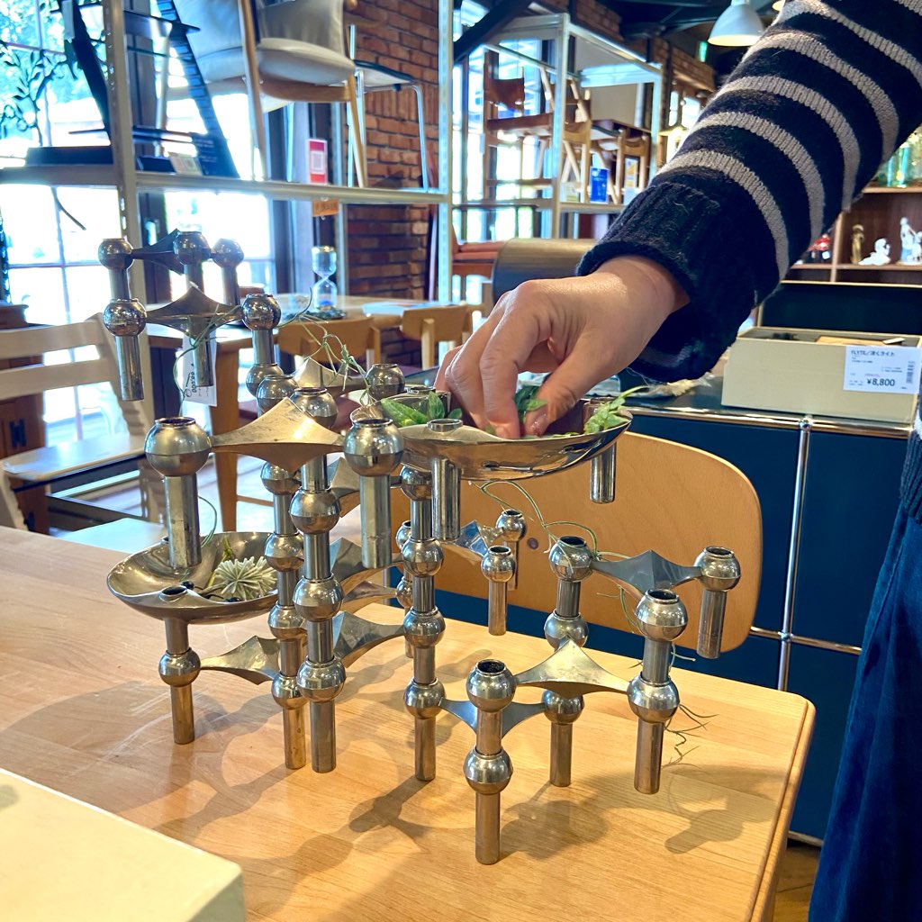 ストッフナゲル / STOFF Nagel キャンドルホルダー 13ピース 2トレー