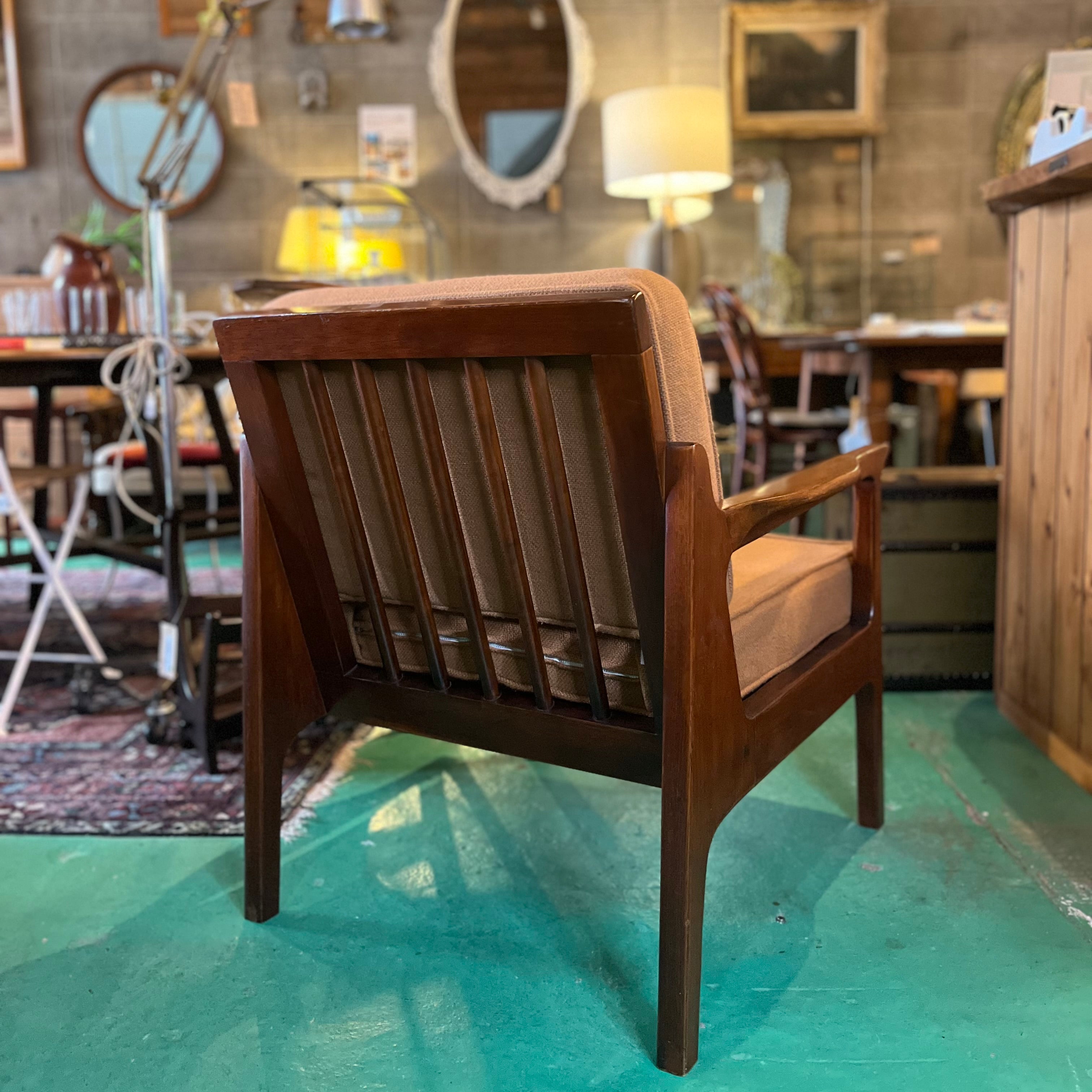 ヴィンテージ アームソファ 1人掛け 中古 オーク 1P アームチェア