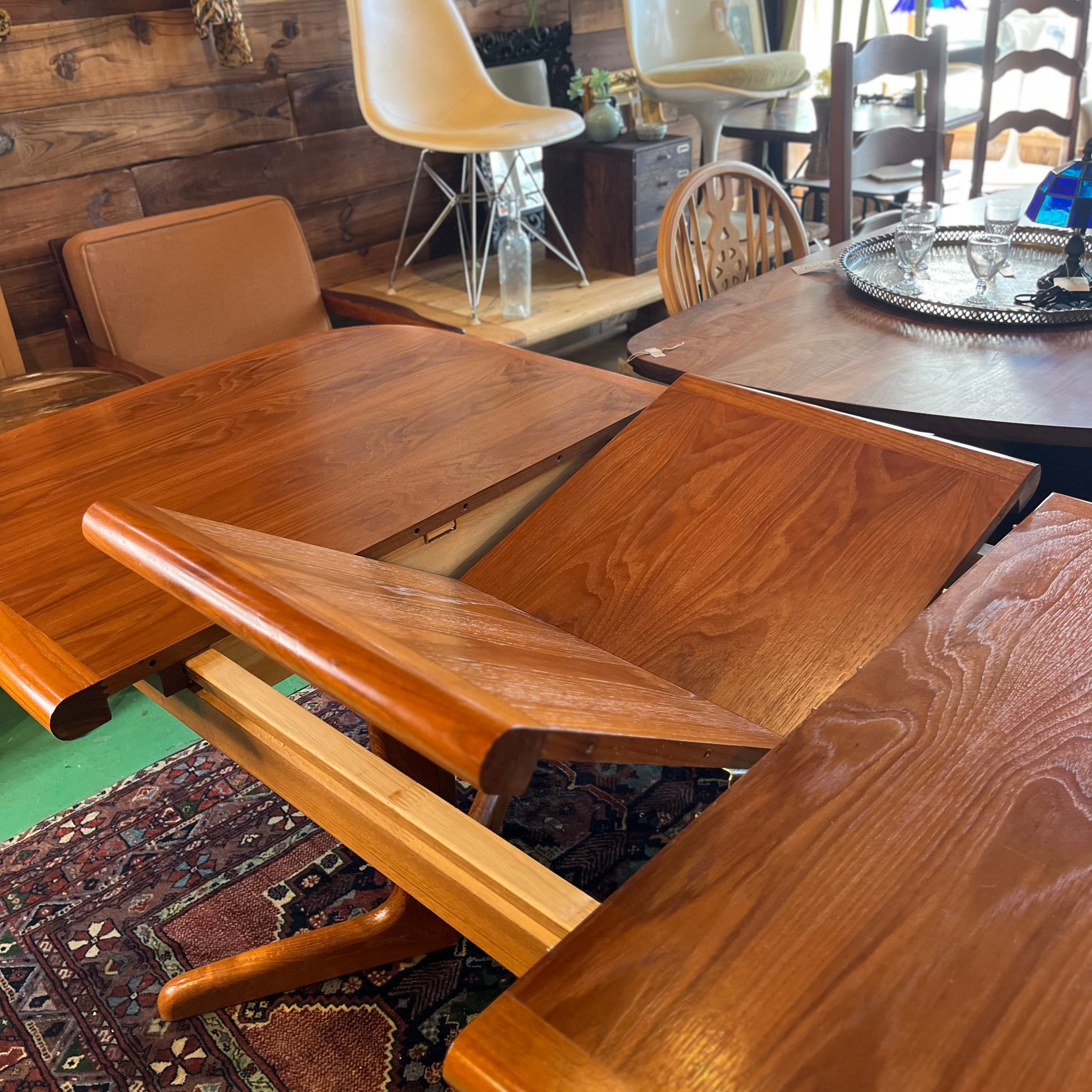 チーク材伸長式ダイニングテーブル ヴィンテージ 中古 ジャパン