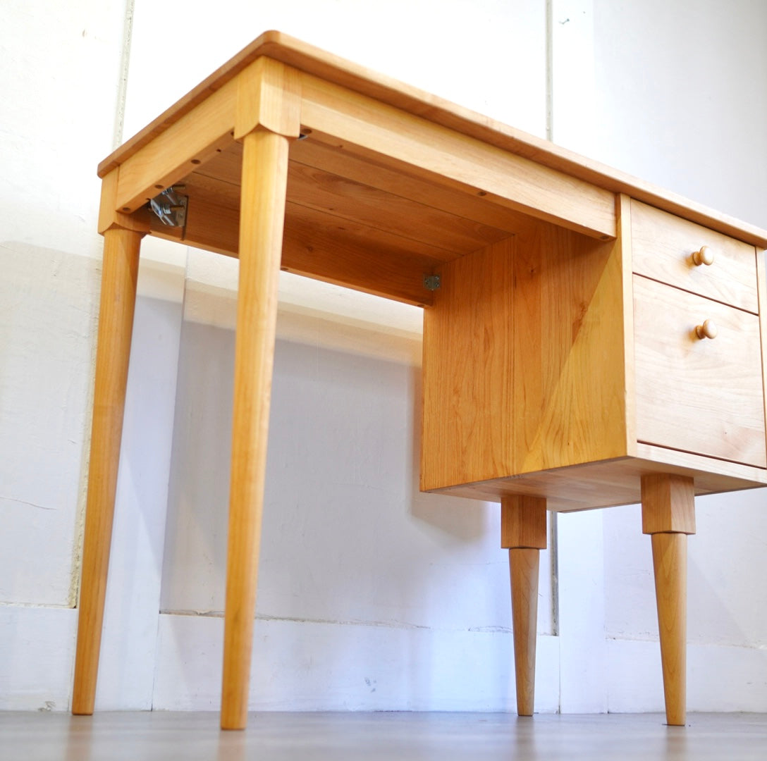 モモナチュラル / MOMO NATURAL COMO デスク 学習机 アルダー材 大人