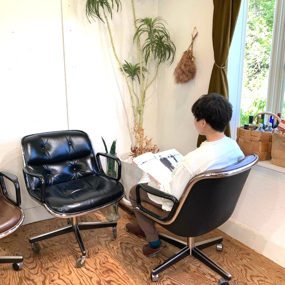 希少 knoll ノル ピアソン・エグゼクティブチェア ヴィンテージ 希少