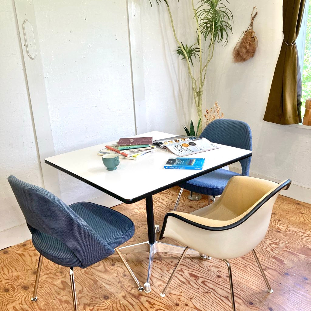 ハーマンミラー / Herman Miller スクエアテーブル コントラクトベース