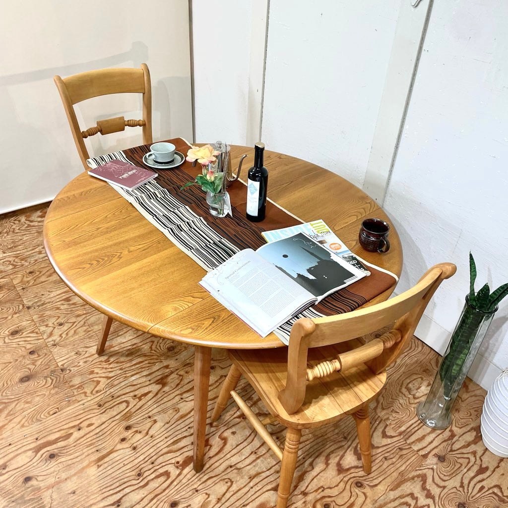 アーコール / ERCOL ドロップリーフ 伸長式 ダイニングテーブル