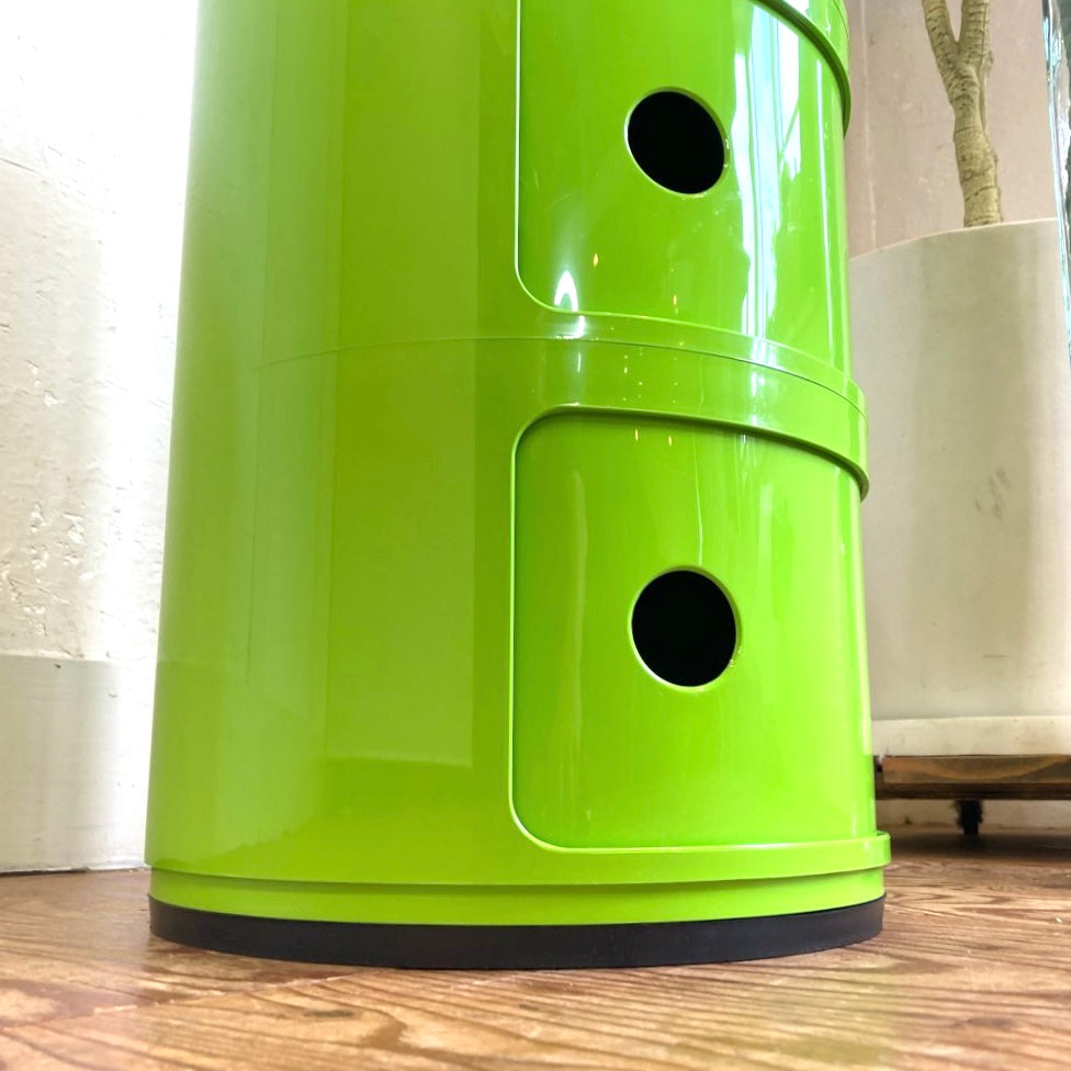 カルテル / Kartell コンポ二ビリ ラウンドエレメント 3段 グリーン