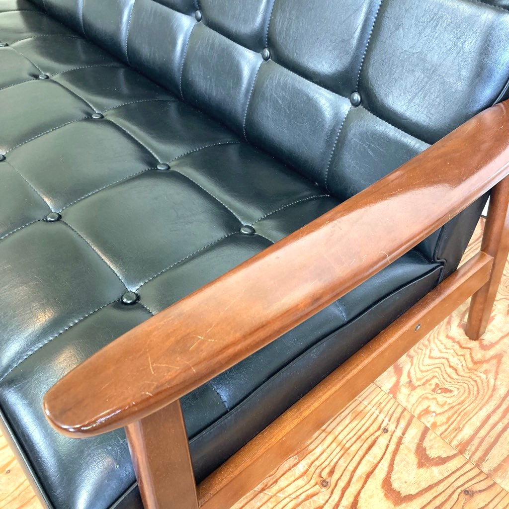 カリモク家具 / karimoku Kチェア 2人掛け スタンダードブラック 2