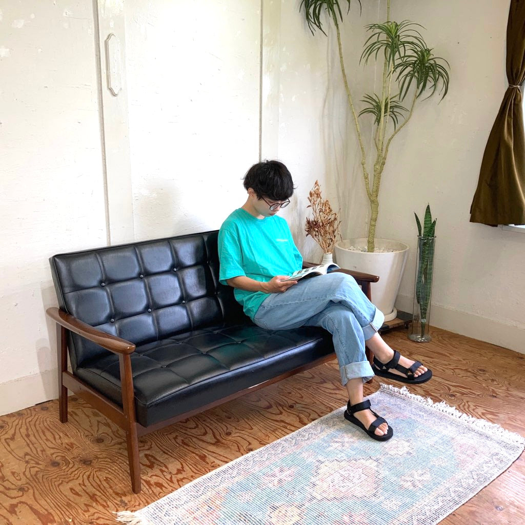 カリモク家具 / karimoku Kチェア 2人掛け スタンダードブラック 2