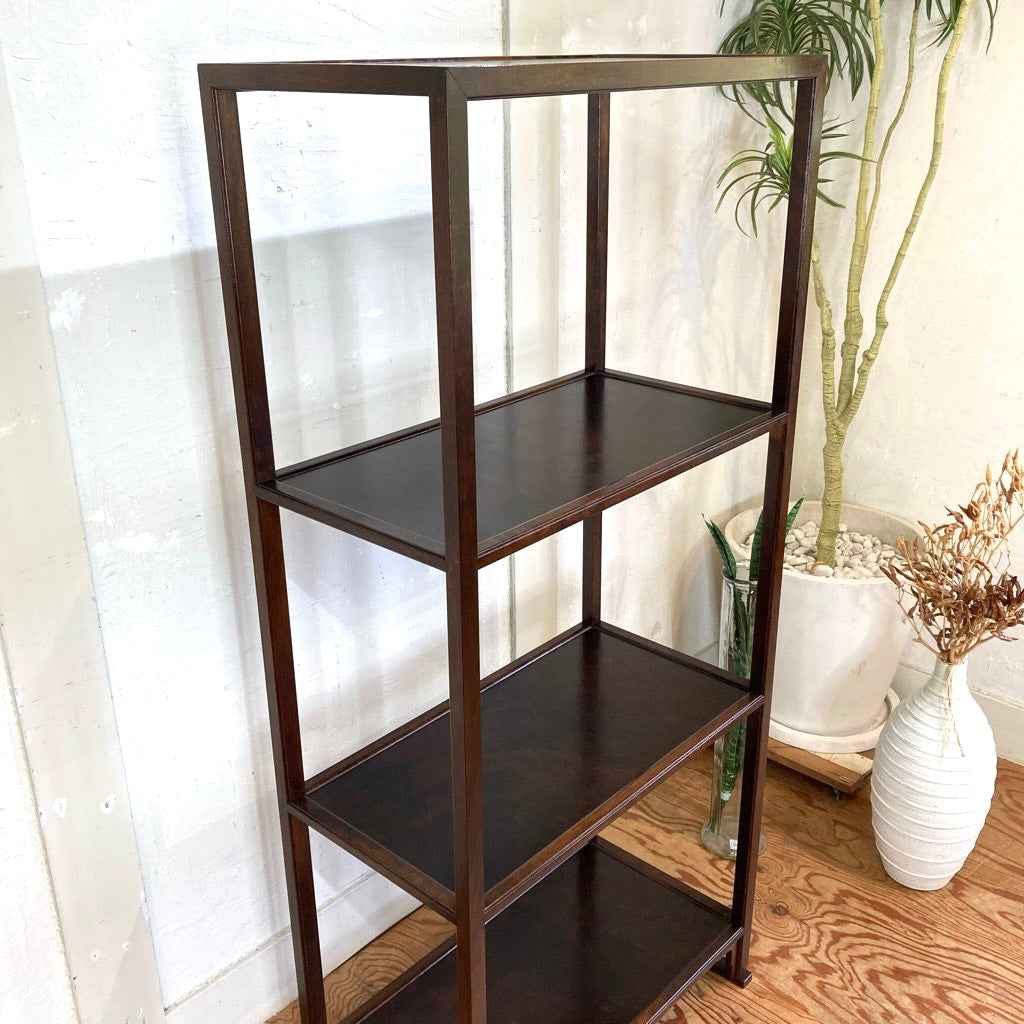 松本民芸家具 #80型 朝鮮棚 I 飾り棚 食器棚 中古 オープンラック 木製