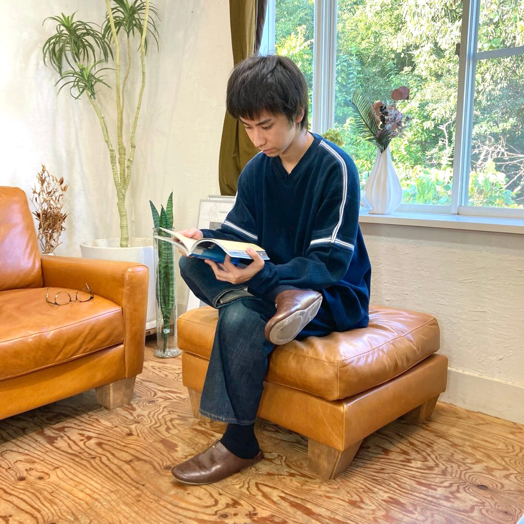 アクメファニチャー / ACME Furniture FRESNO オットマン オイルレザー