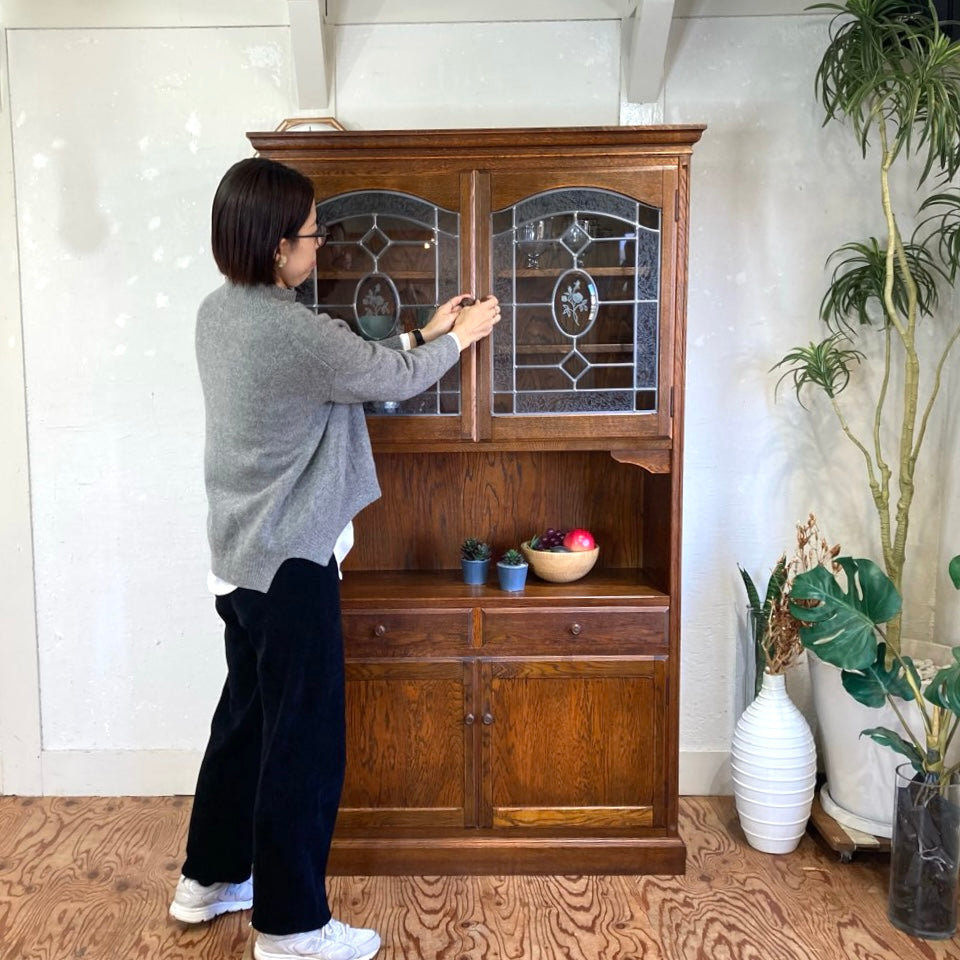 こ*ぃ様 三越ブルージュ☆カントリーハウス☆キャビネット☆ステンド