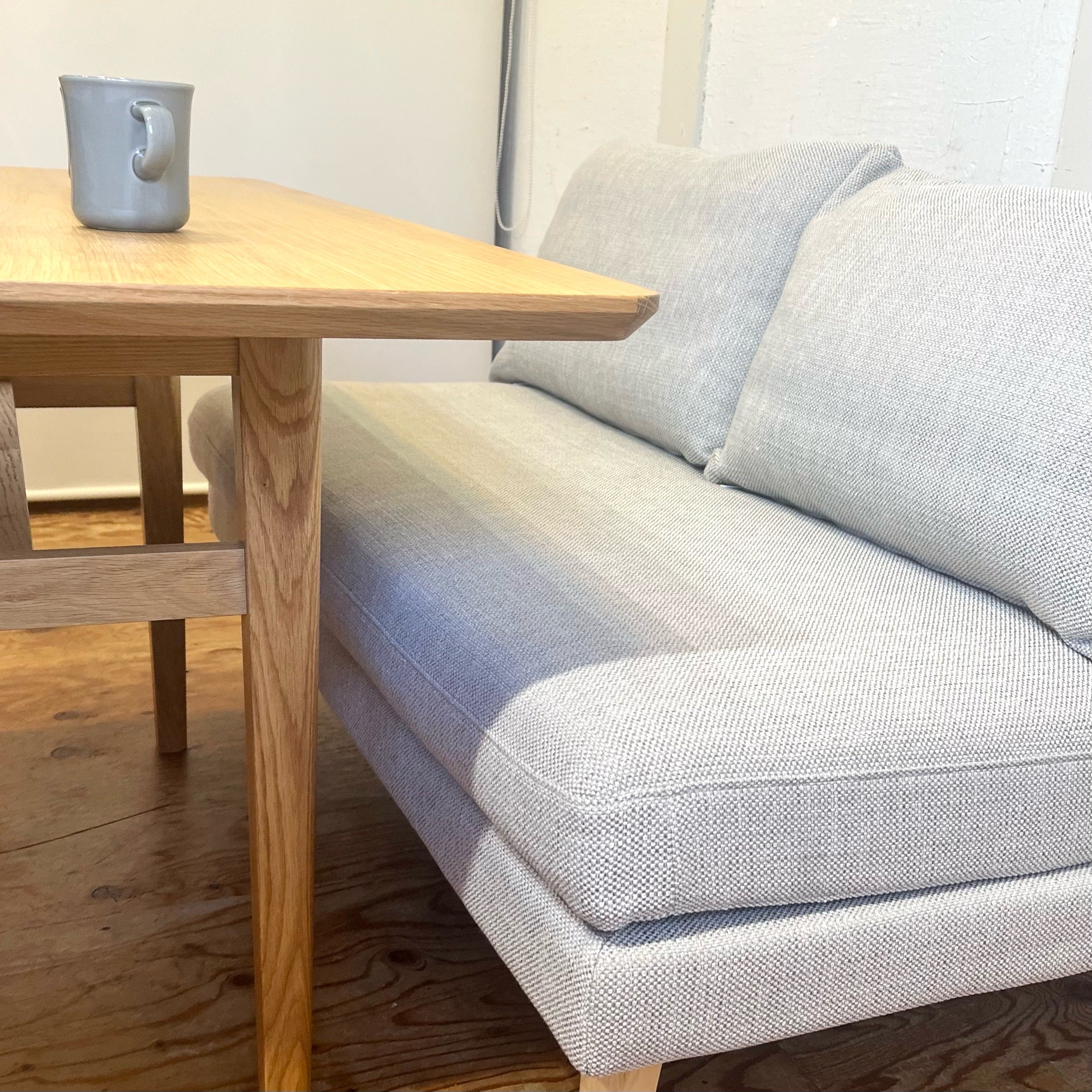 ウニコ / unico ロム / LOM ダイニングテーブル W120 中古 シンプル