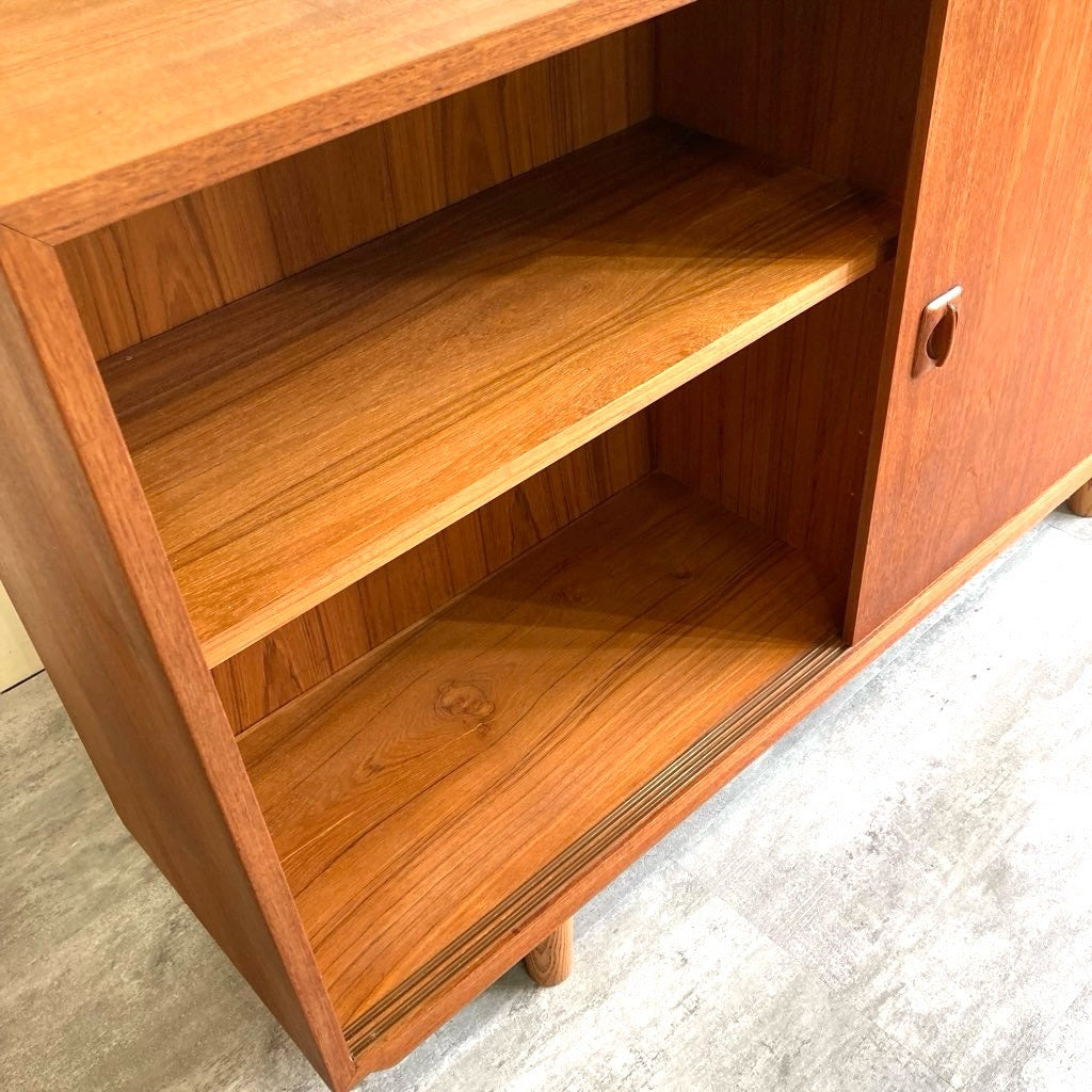 北欧ヴィンテージ チーク材 サイドボード キャビネット 中古 希少