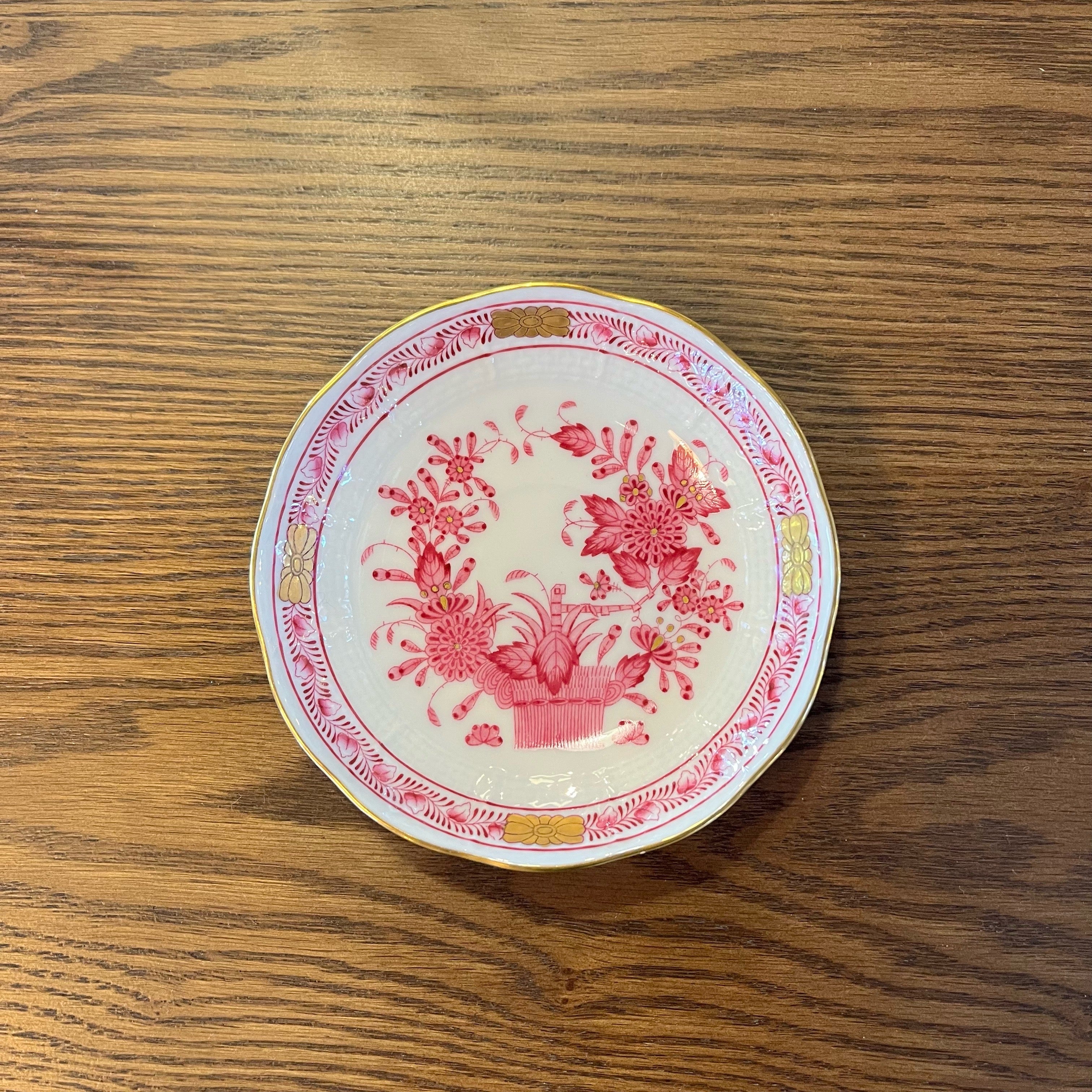 ヘレンド / Herend インドの華 カップ＆ソーサー ピンク ハンガリー