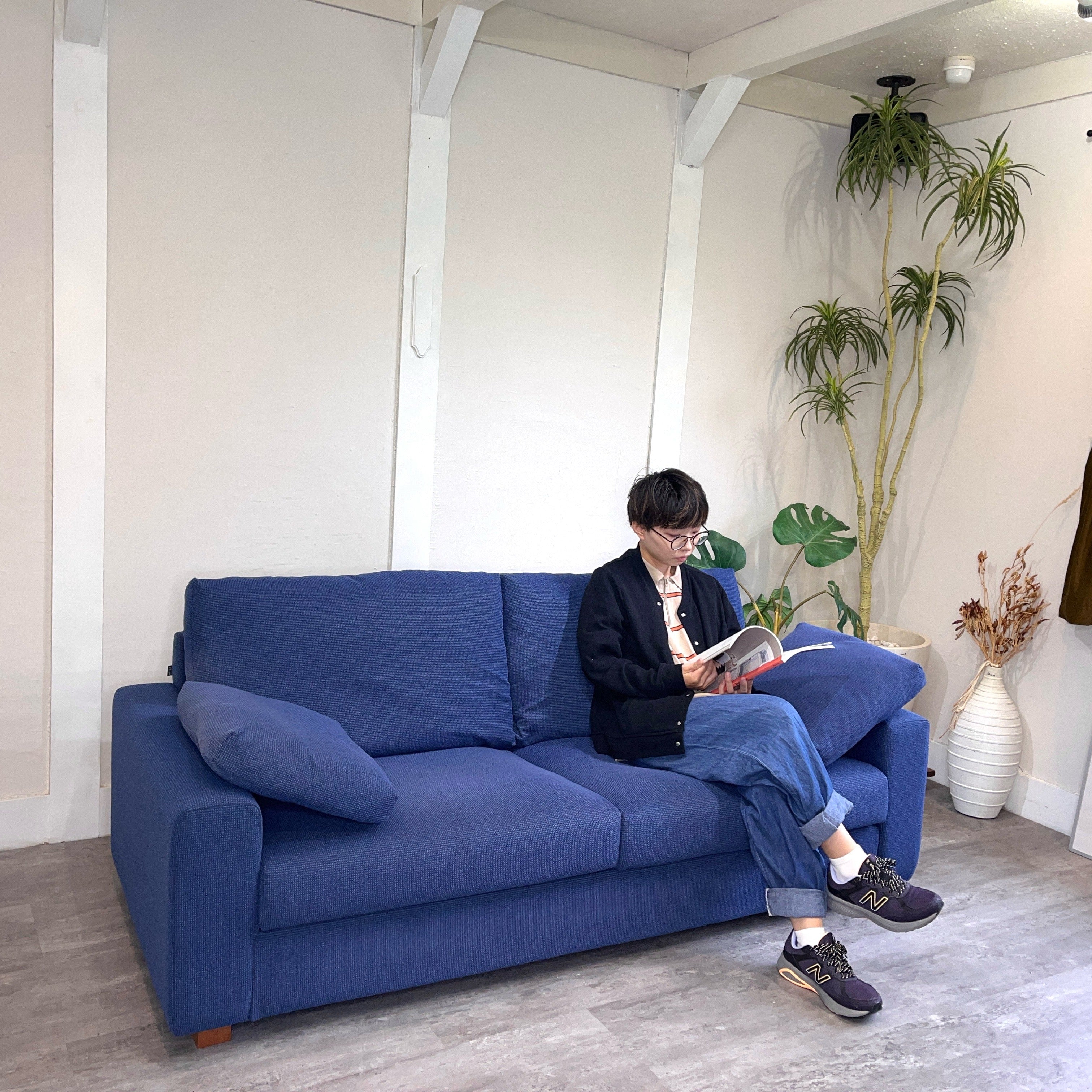 ノイエス / NOYES NewSugar Standard 3人掛け 両肘 ソファ 中古 硬め