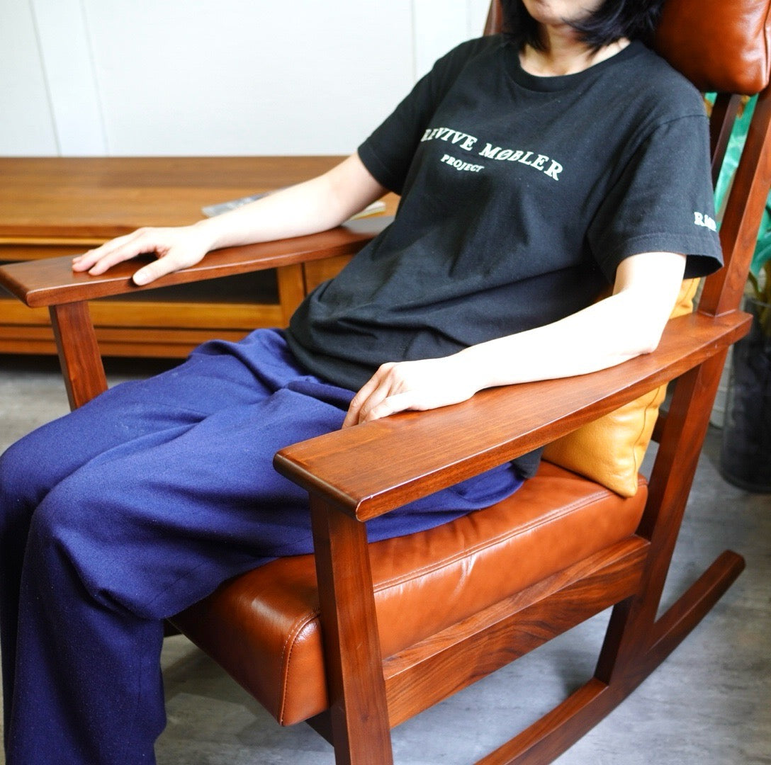 シギヤマ家具 ローズマリー ロッキングチェア R-011 岩倉榮利 中古