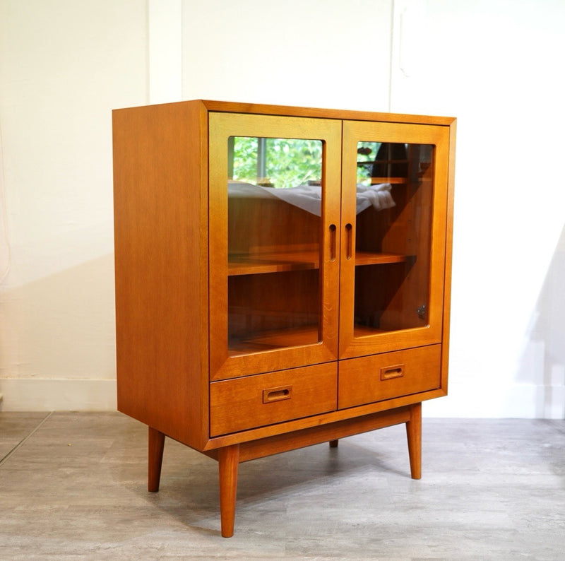 美品】Karimoku カリモク 家具 木製 電話台 キャビネット FAX台