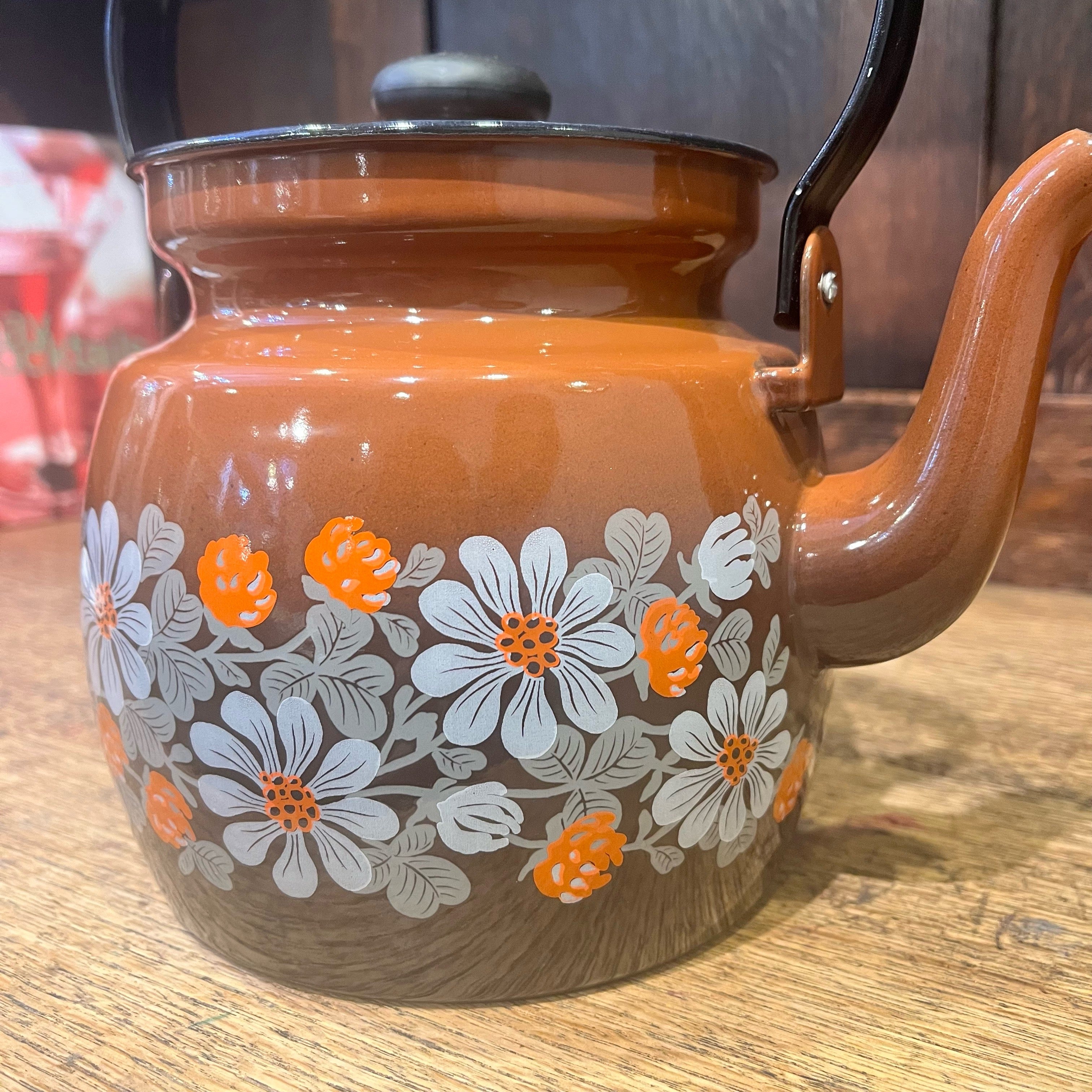 FINEL ヴィンテージ ジャー Arabia Finel アラビア ビンテージ 琺瑯