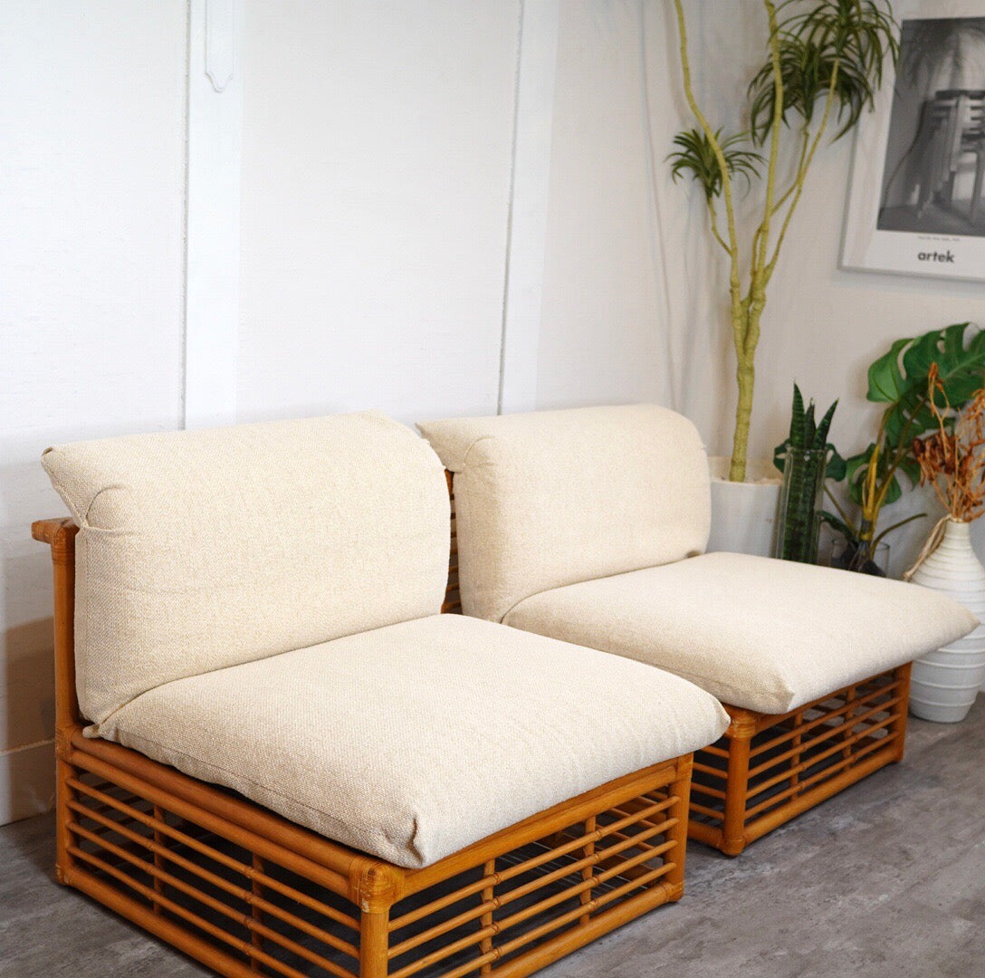 カサブランカ / CASABLANCA カデンザ / CADENZA アームレス 2Pソファ 2