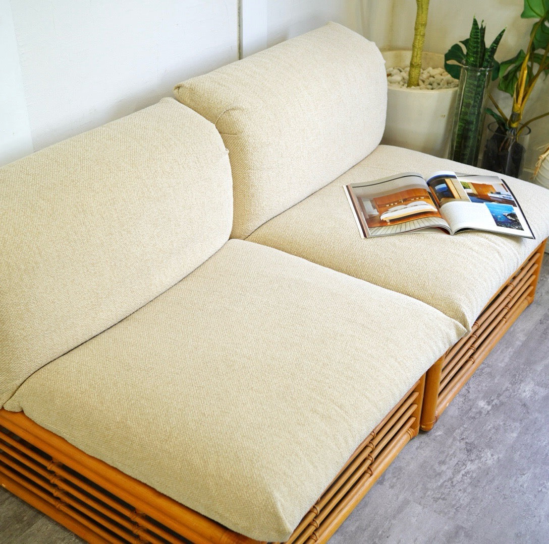 カサブランカ / CASABLANCA カデンザ / CADENZA アームレス 2Pソファ 2