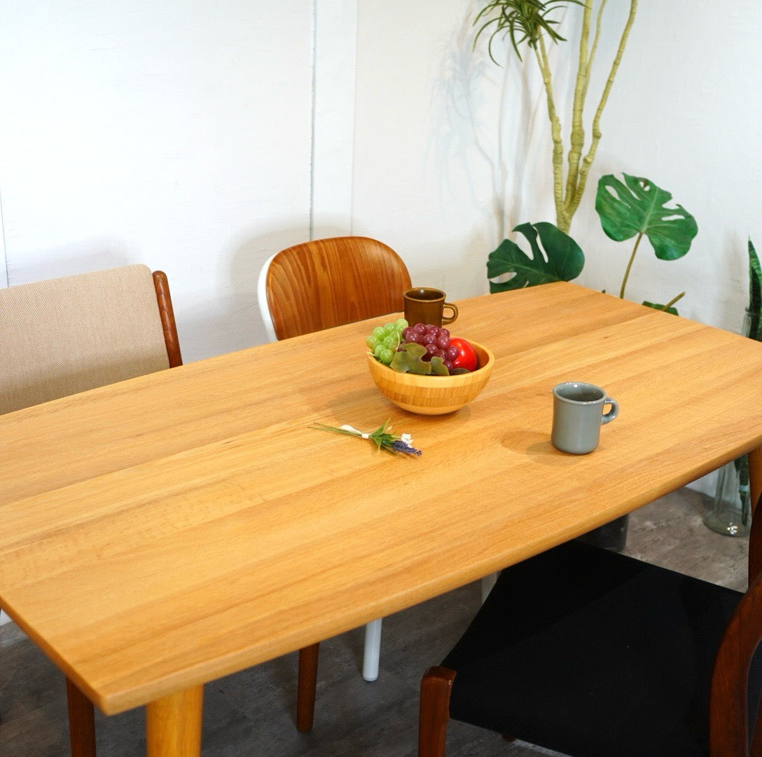 柏木工 / KASHIWA オーク無垢材ダイニングテーブル オーク無垢材