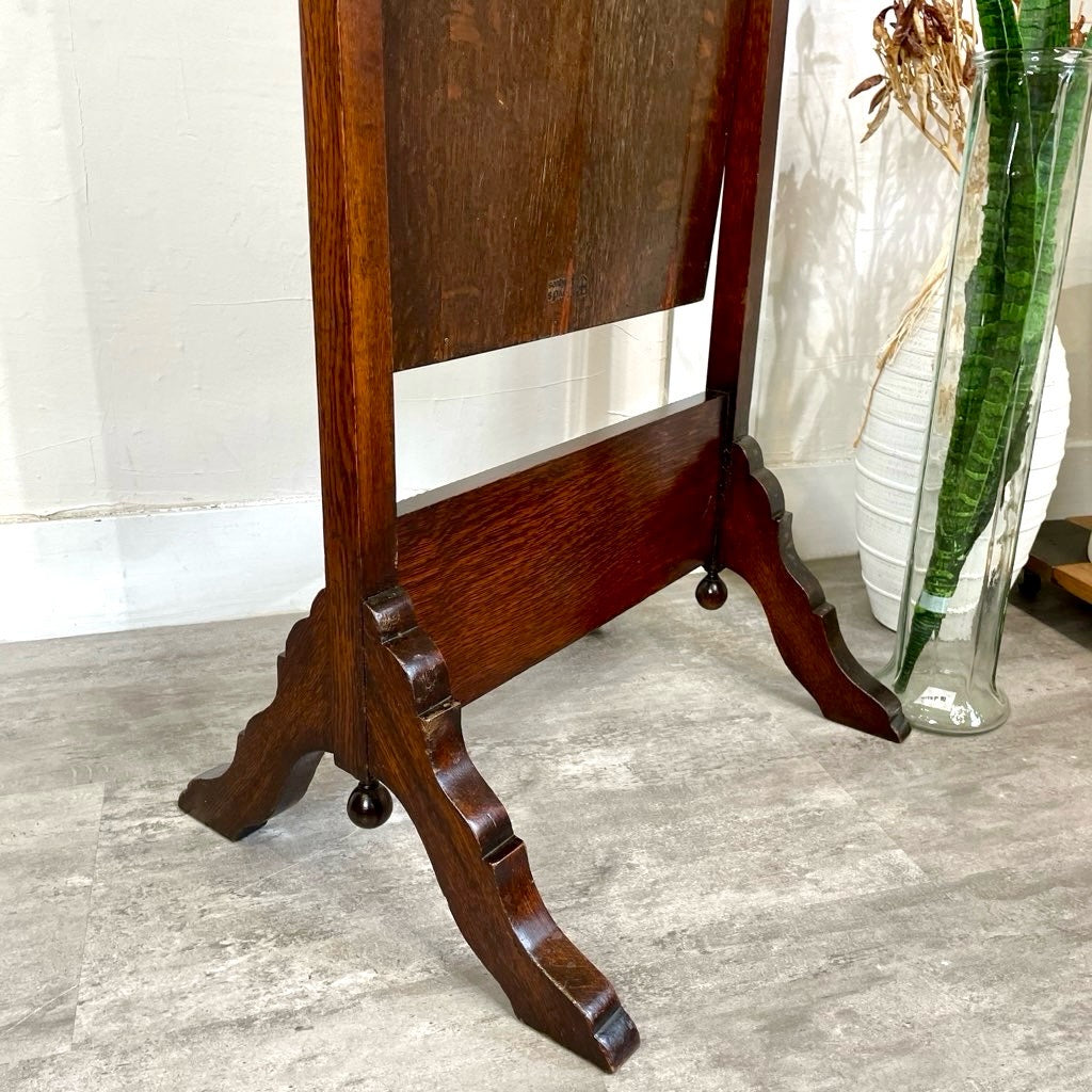 アンティーク スタンドミラー 全身鏡 姿見 シュバルミラー Lloyd's