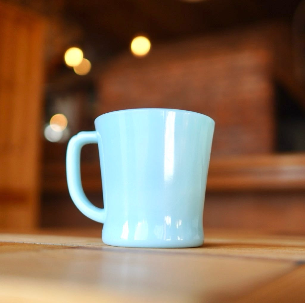 ファイヤーキング / Fire-King Dハンドル マグ ターコイズブルー