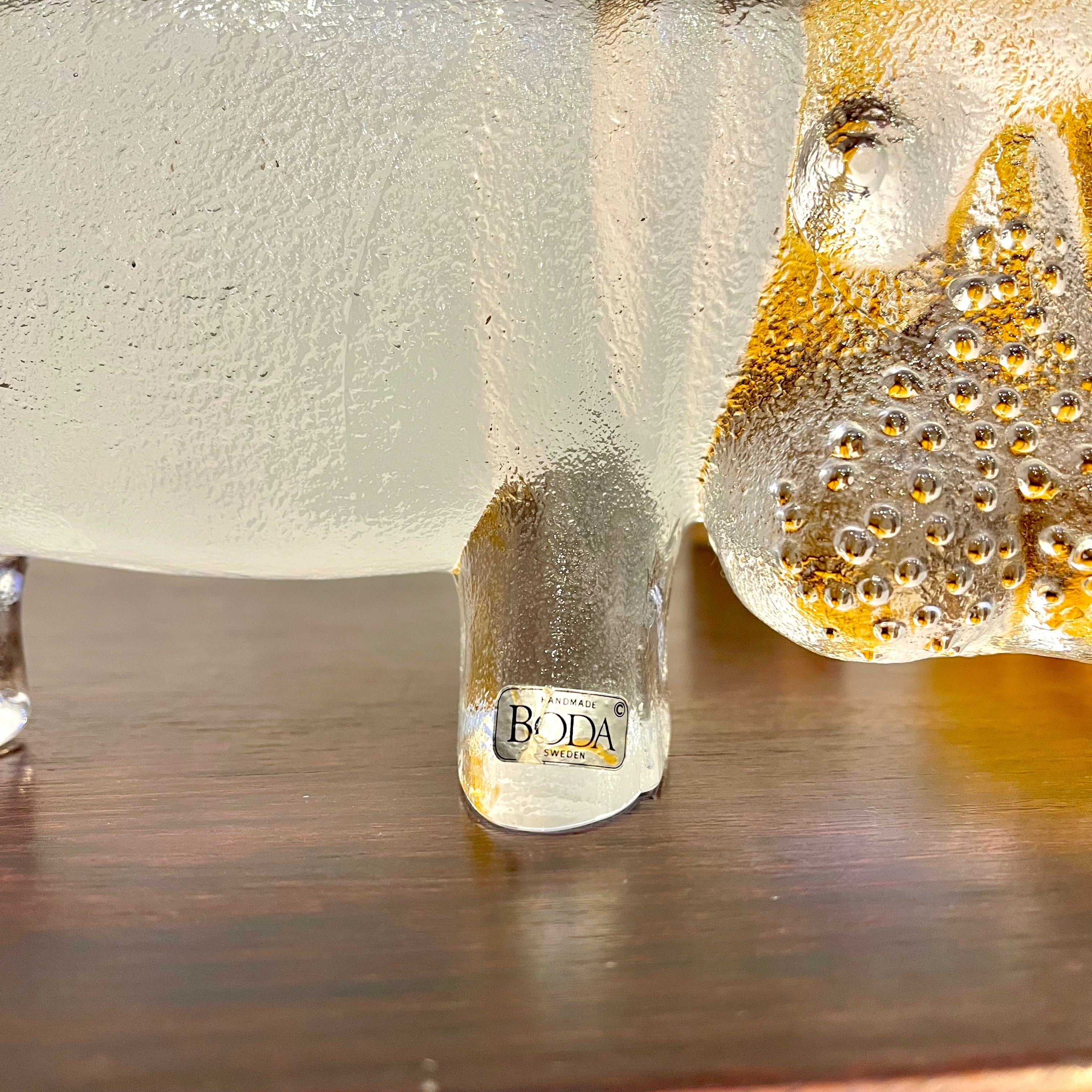 コスタボダ / KOSTA BODA カバ ZOOシリーズ ガラス バーテイル