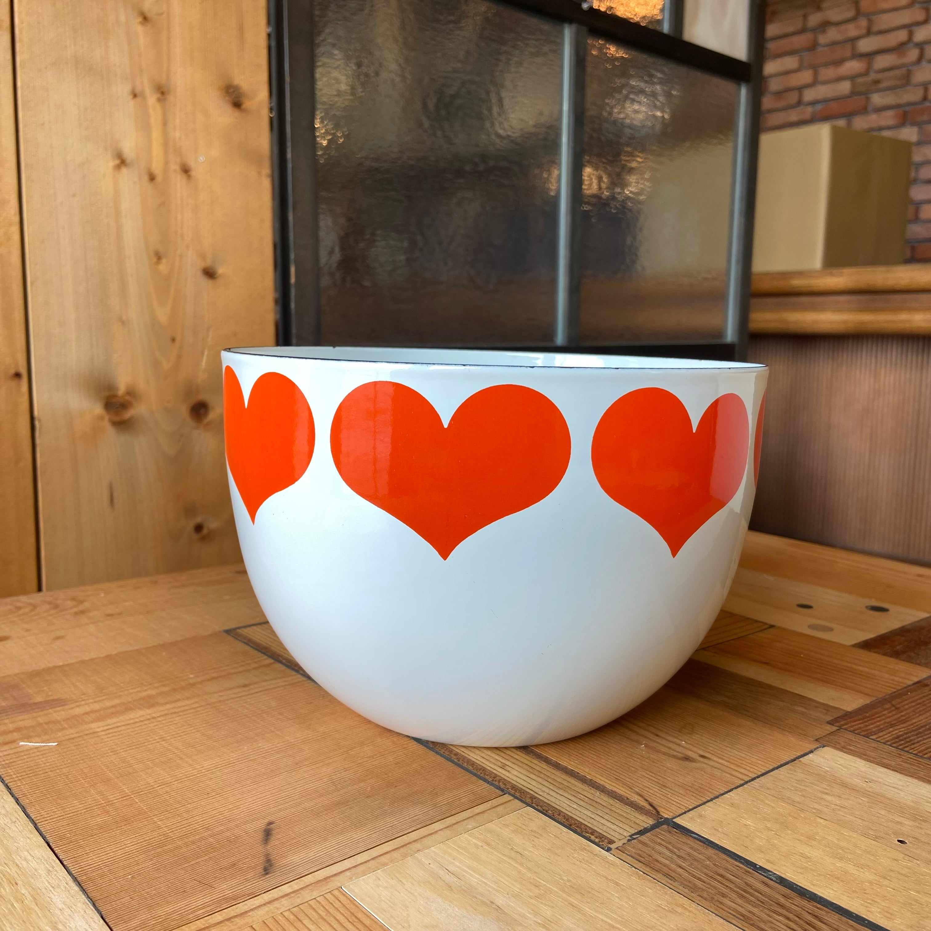 アラビア・フィネル / ARABIA・FINEL ハート柄 ボウル カイ・フランク