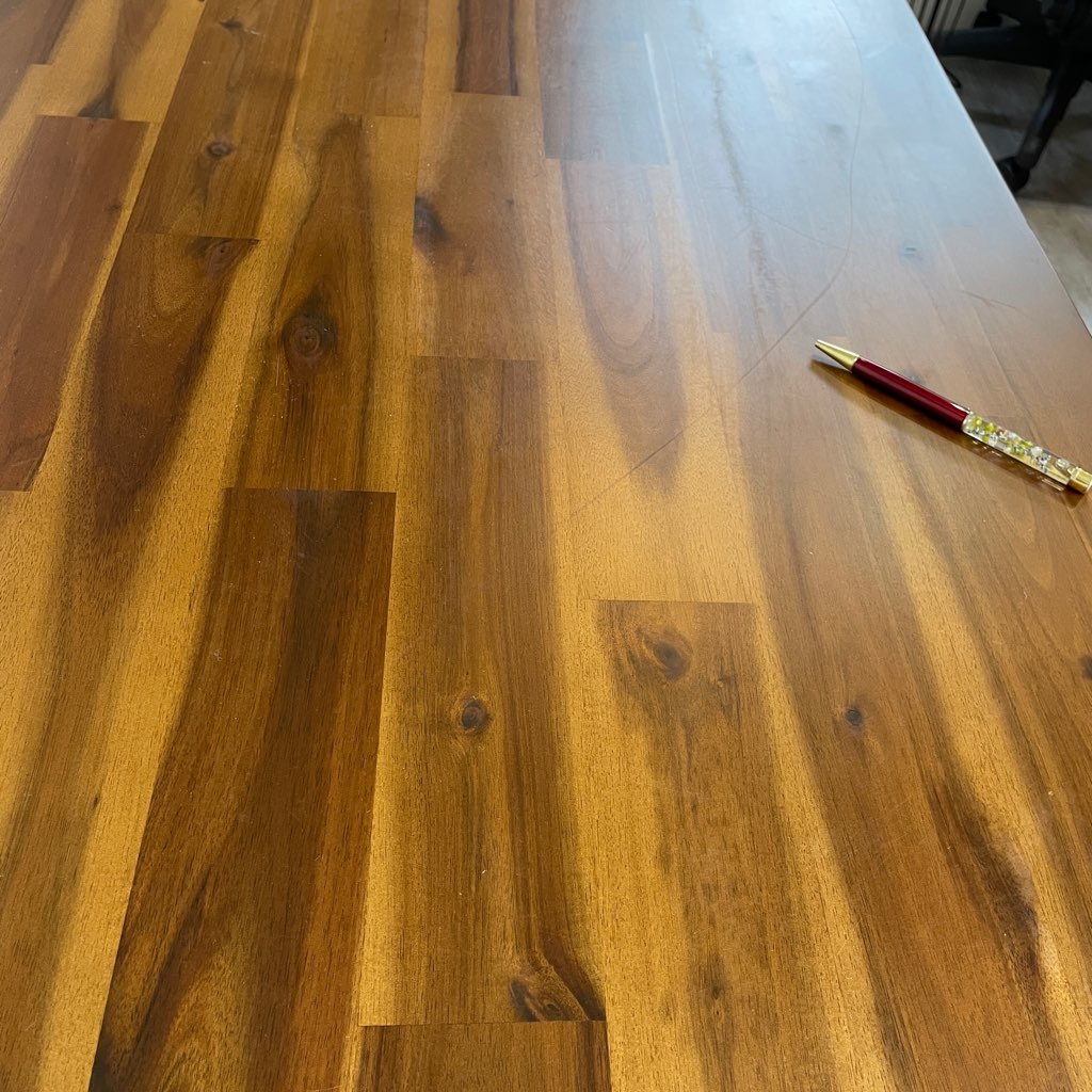 ウニコ/unico スウェラ/SWELLA ダイニングテーブル W1200 アカシア材 中古