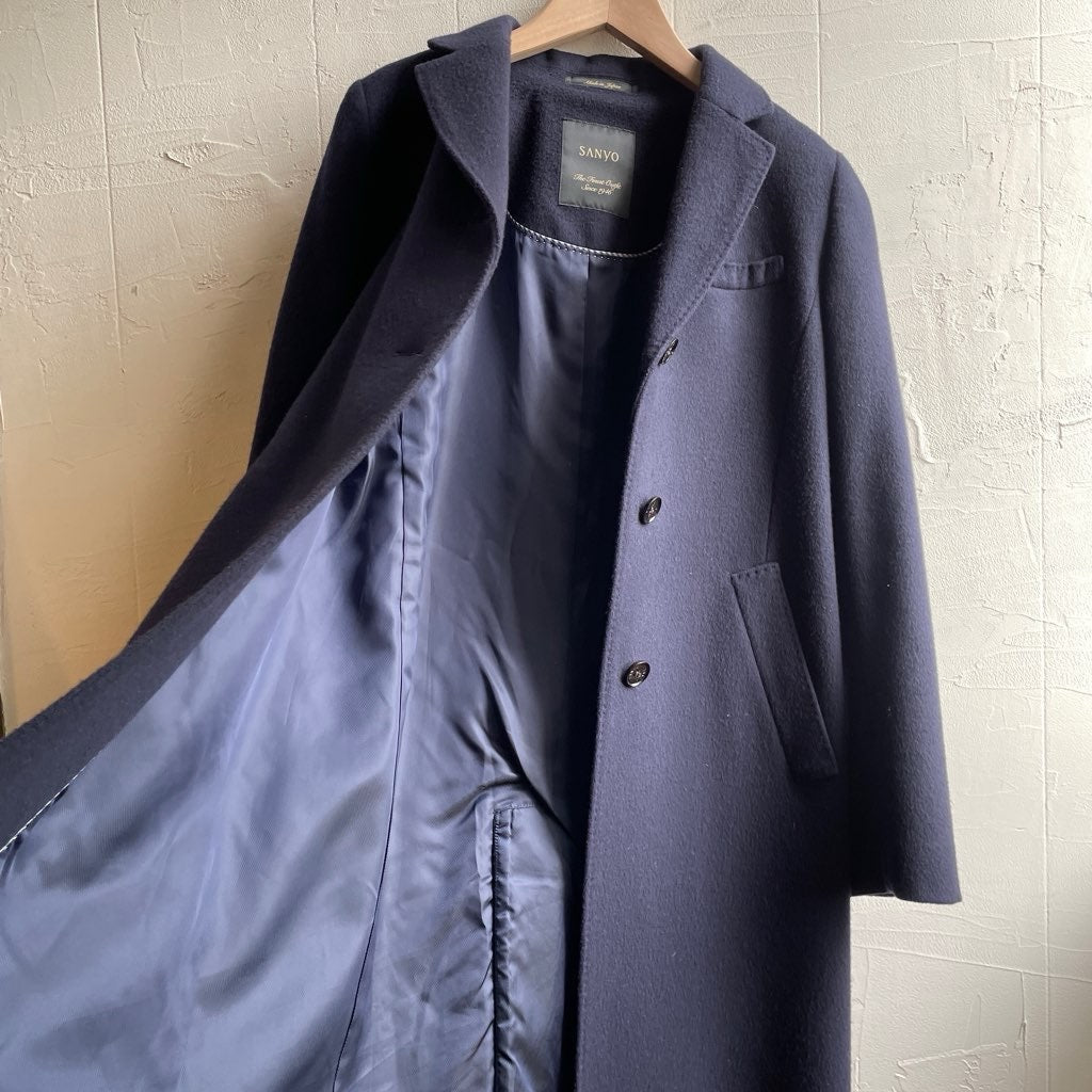 古着】サンヨー / SANYO チェスターコート super180`sウール ロング