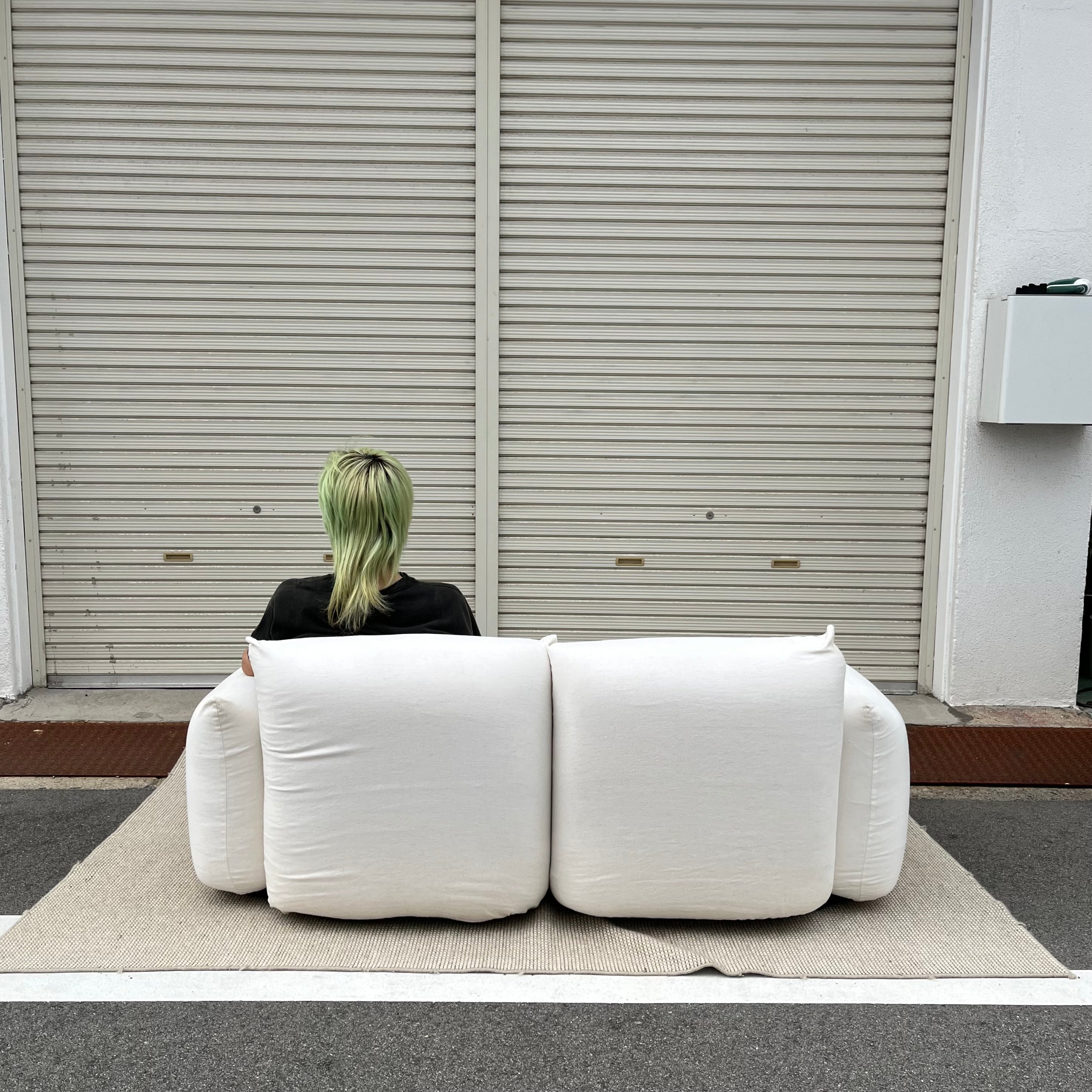 アルフレックス / arflex マレンコ / MARENCO ホワイト 2Pソファ 2人