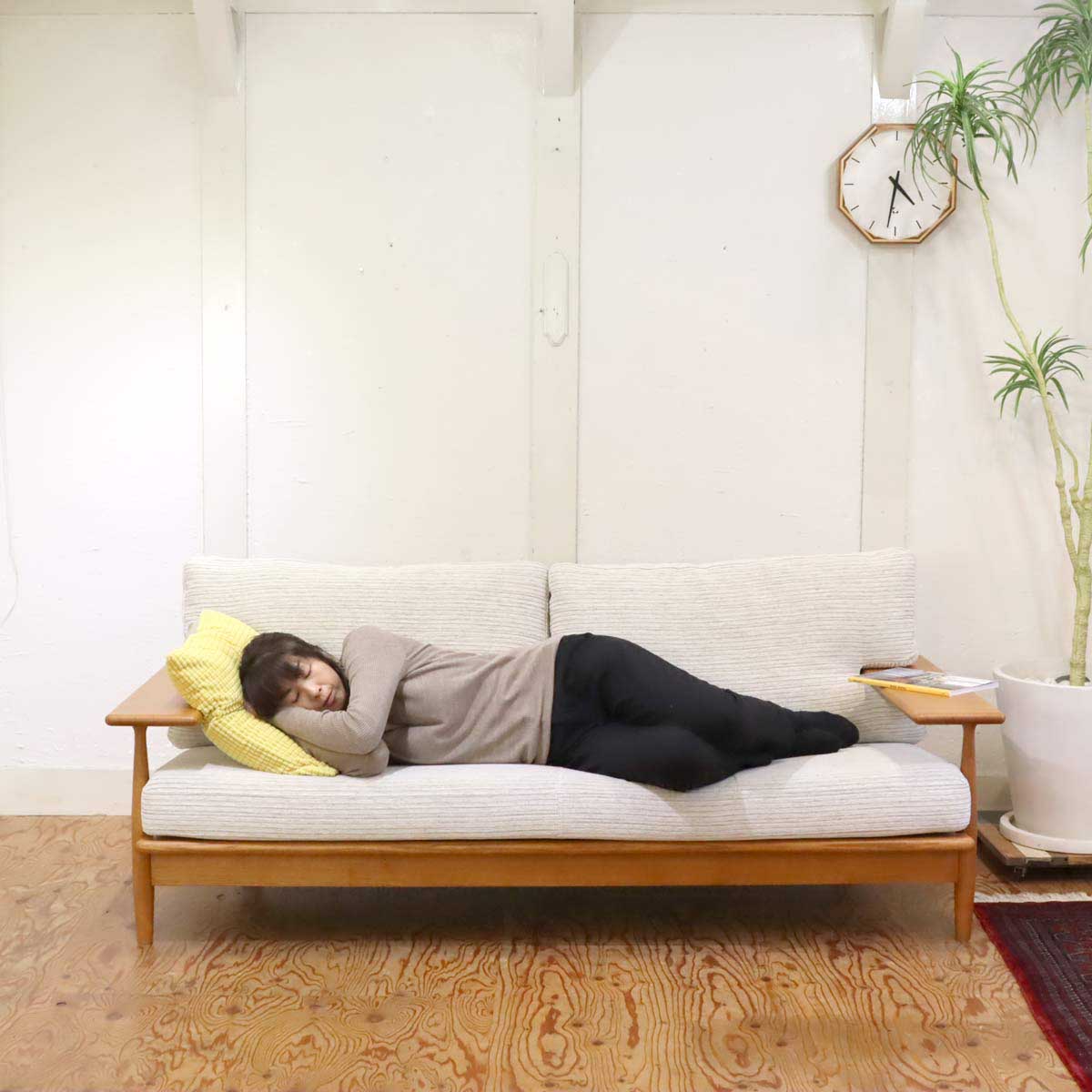 飛騨家具 KASHIWA 柏木工 シビル CIVIL 3Pソファ 3人掛けソファ 国産