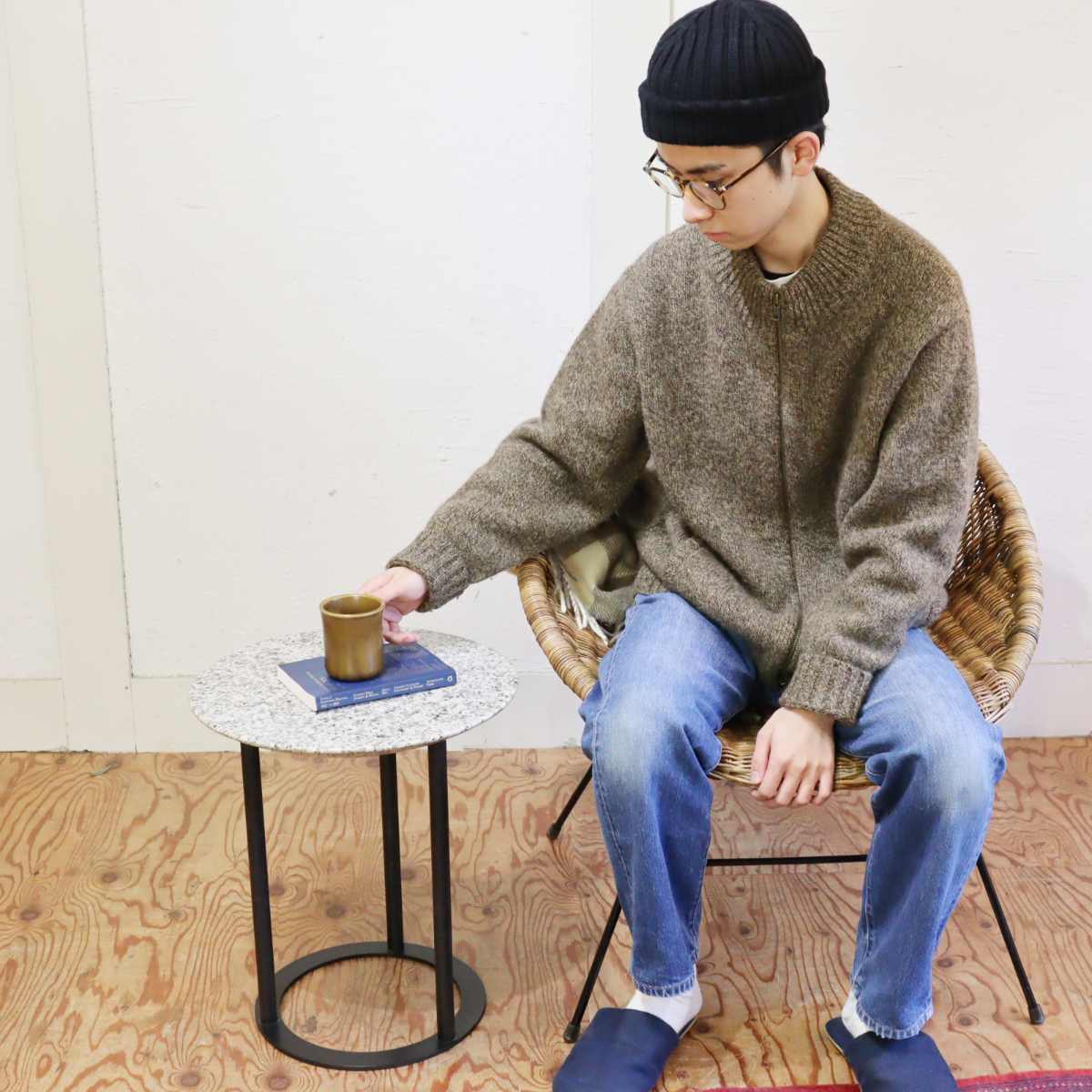 アルフレックス / arflex ウビ / UVI コーヒーテーブル 御影石